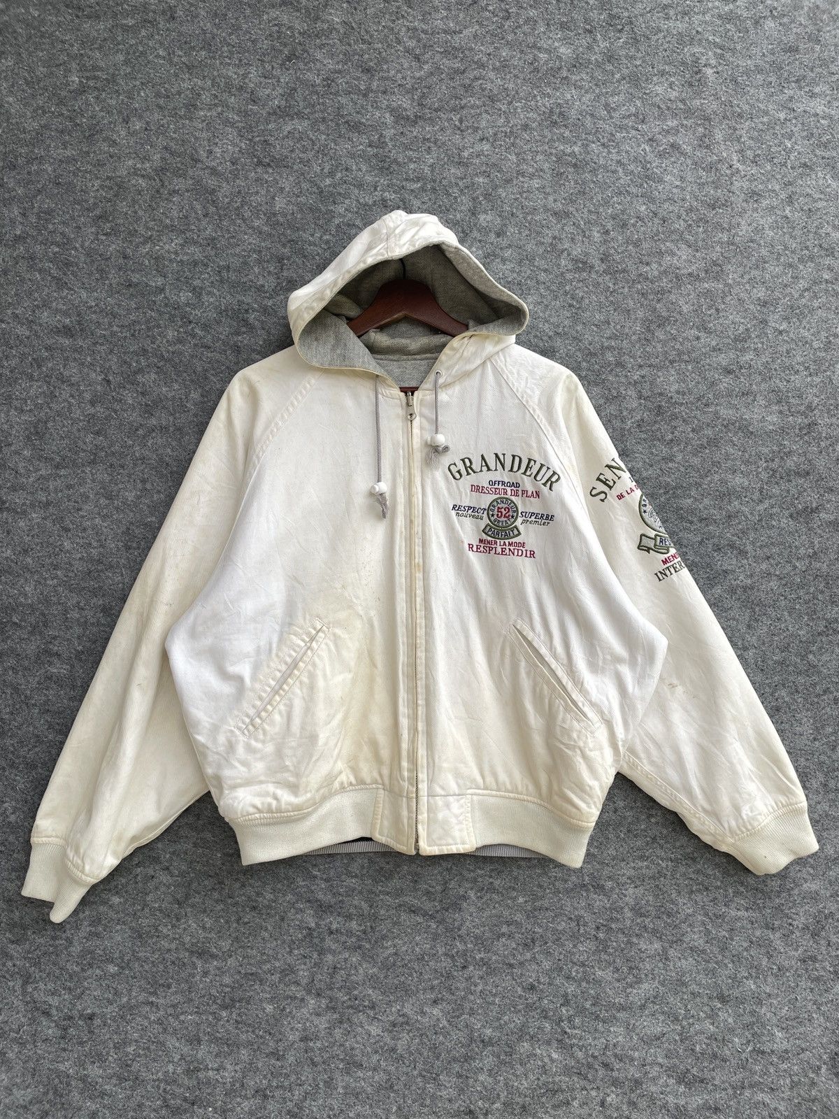 Japanese Brand VINTAGE SENSATION POPULAIRE REVERSIBLE BOMBER Size US M / EU 48-50 / 2 - 4 Thumbnail