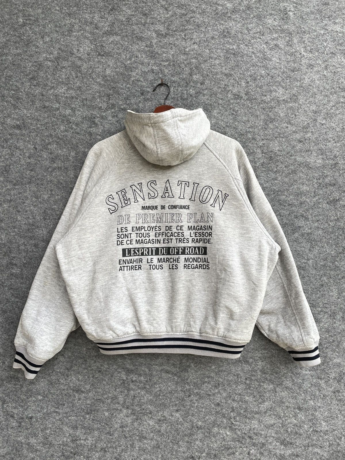 Japanese Brand VINTAGE SENSATION POPULAIRE REVERSIBLE BOMBER Size US M / EU 48-50 / 2 - 2 Thumbnail