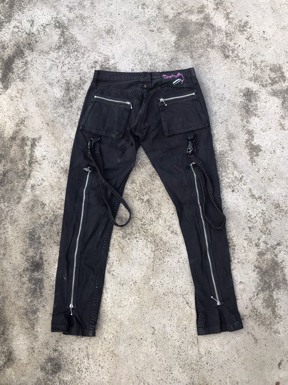 Japanese Brand × Seditionaries RNA INC NEW YORK DOLLS BONDAGE PARACHUTE PUNK PANT Size US 30 / EU 46 - 5 Thumbnail