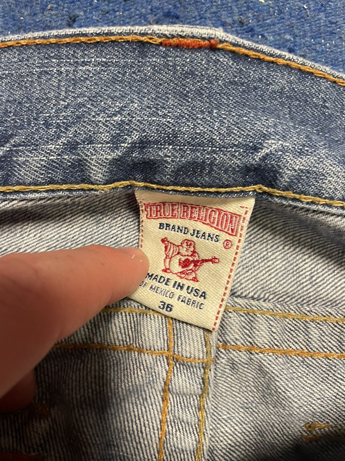True Religion True religion bell bottom loose fit Y2K jeans Size US 38 / EU 54 - 4 Thumbnail