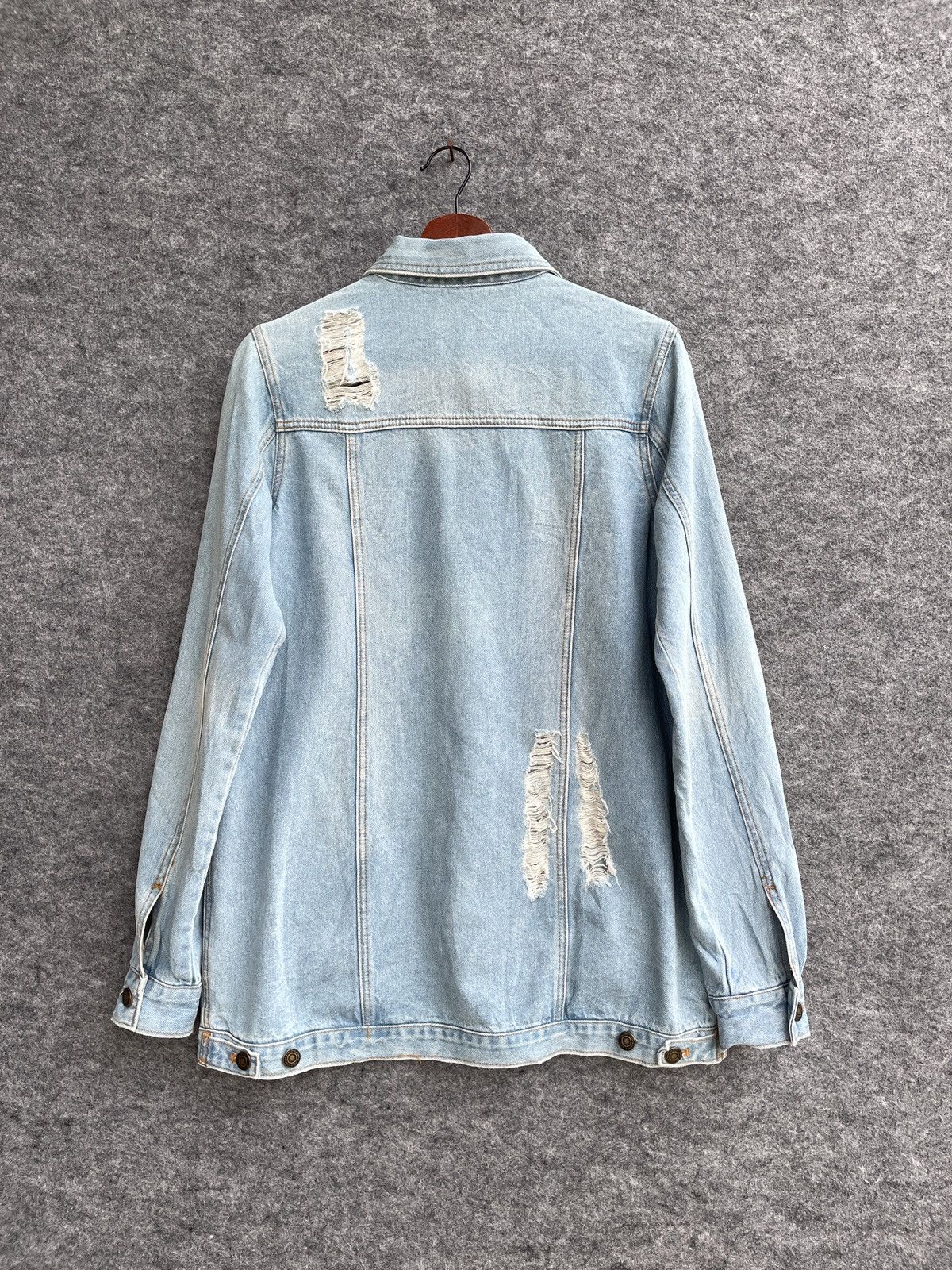 Japanese Brand JAPANESE DISSTRESSED JACKET Size US XL / EU 56 / 4 - 3 Thumbnail