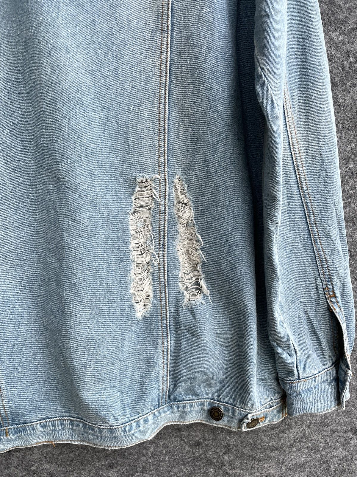 Japanese Brand JAPANESE DISSTRESSED JACKET Size US XL / EU 56 / 4 - 5 Thumbnail