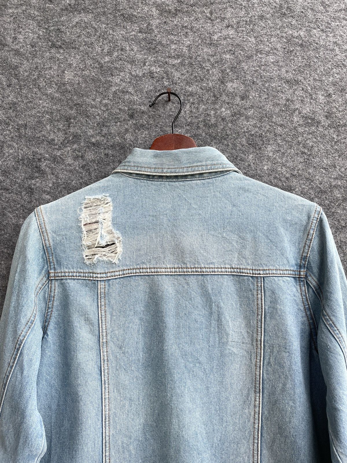 Japanese Brand JAPANESE DISSTRESSED JACKET Size US XL / EU 56 / 4 - 4 Thumbnail