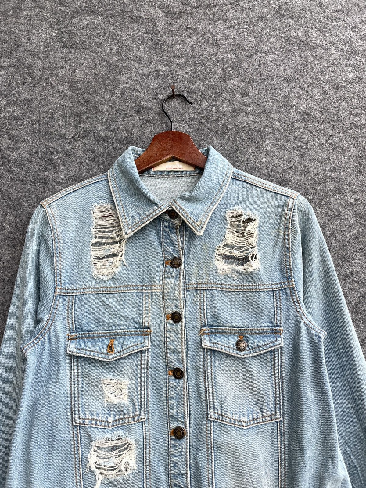 Japanese Brand JAPANESE DISSTRESSED JACKET Size US XL / EU 56 / 4 - 2 Thumbnail