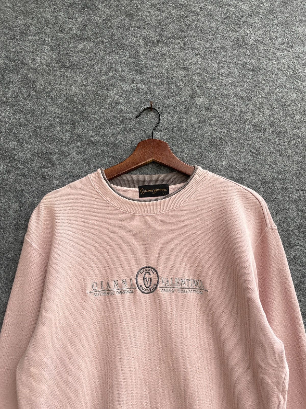 Japanese Brand GIANNI VALENTINO SWEATSHIRT Size US M / EU 48-50 / 2 - 2 Thumbnail