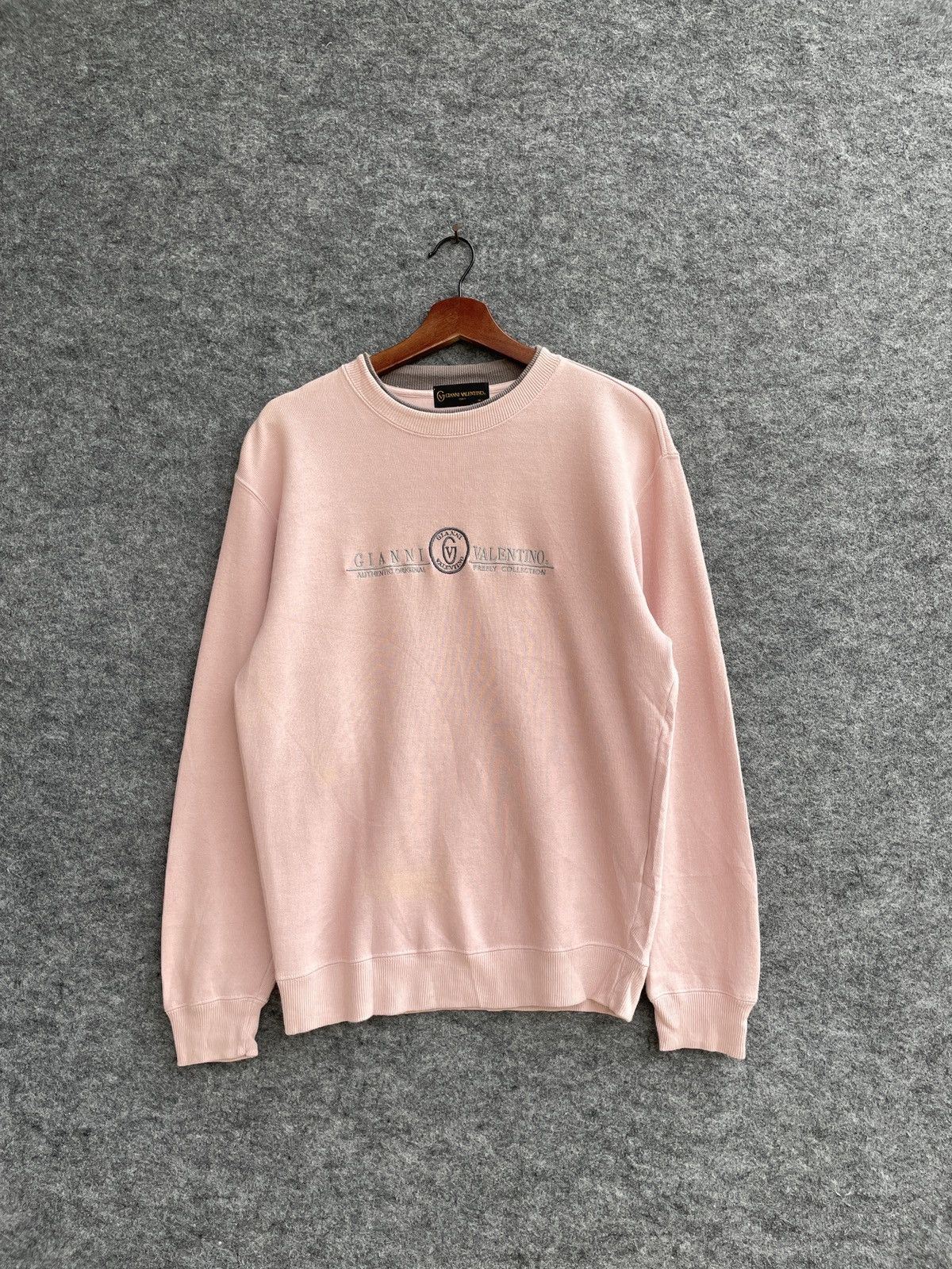 Japanese Brand GIANNI VALENTINO SWEATSHIRT Size US M / EU 48-50 / 2 - 1 Thumbnail