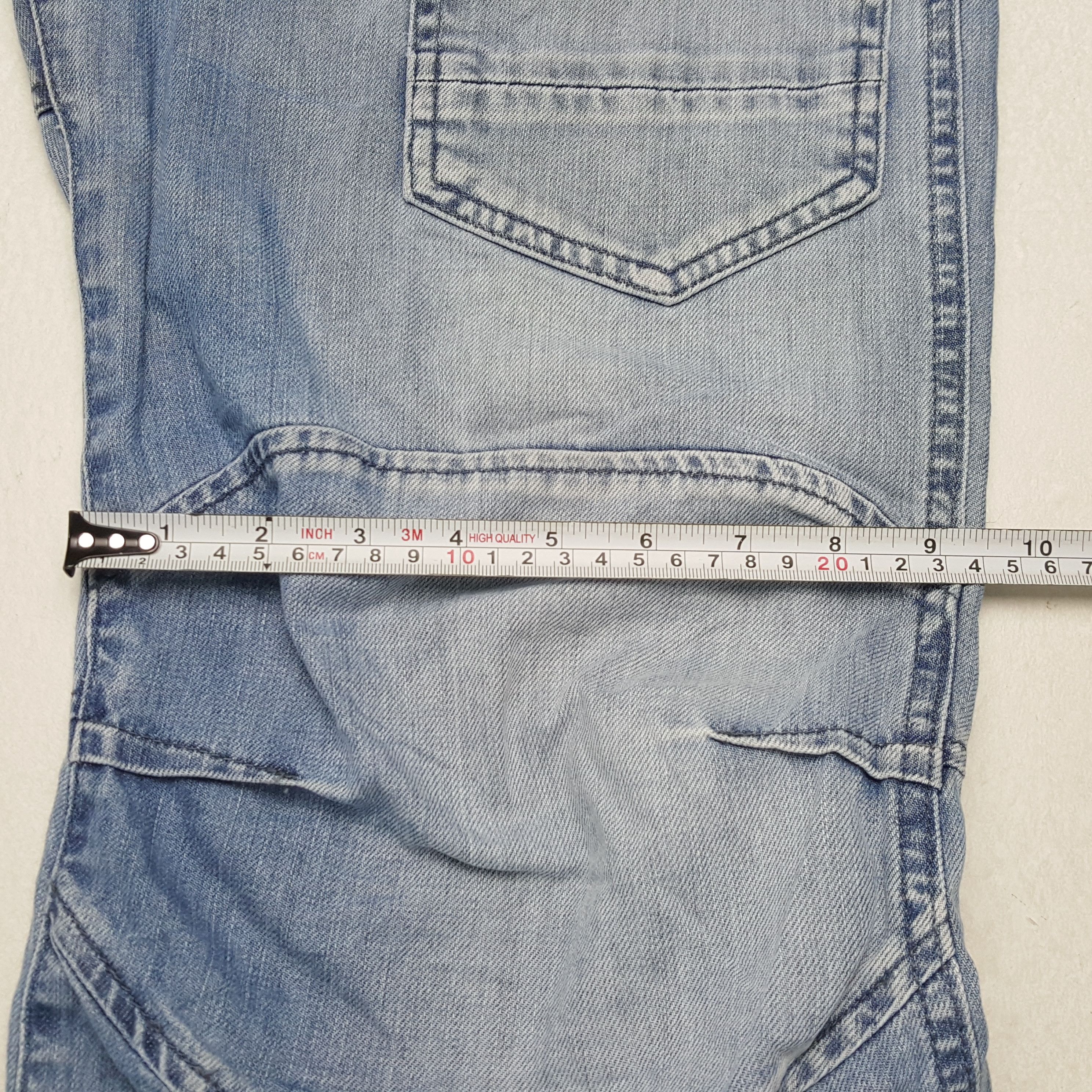G-Star × Japanese Brand × Vintage G STAR RAW Japanese Streetwear Cargo Style Jeans Size US 32 / EU 48 - 10 Thumbnail