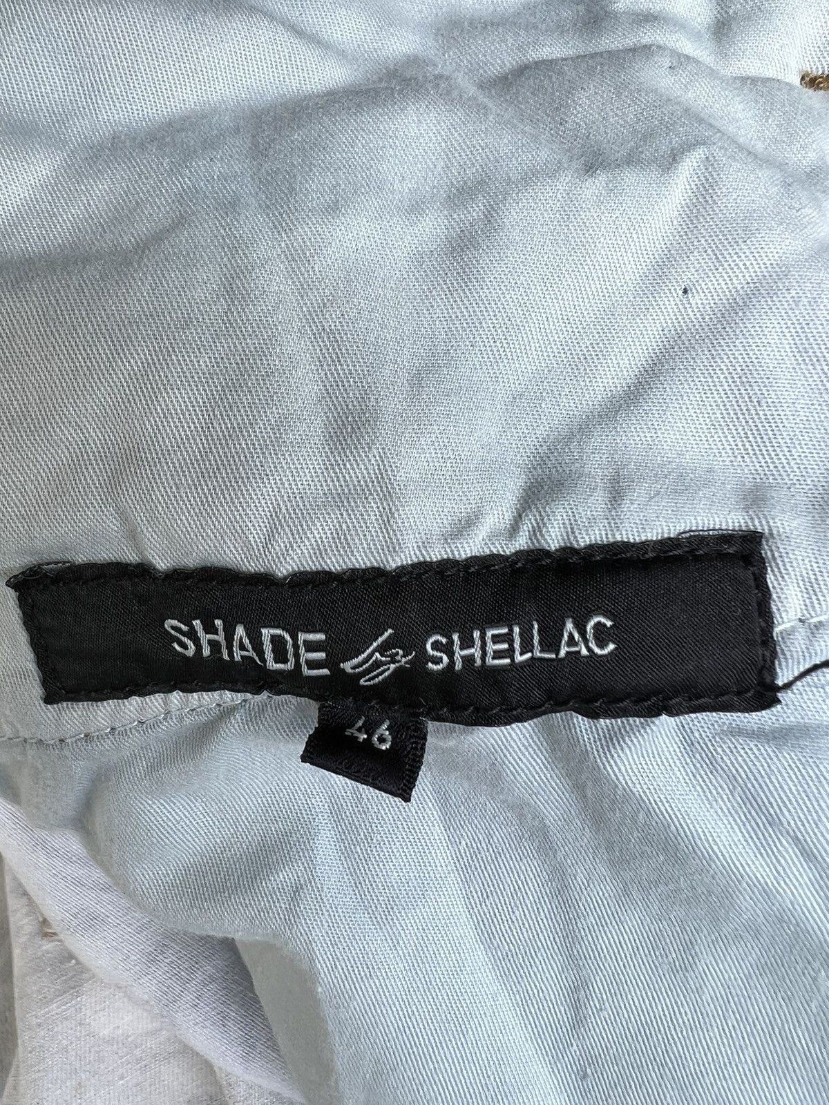Shellac Shellac Shade Japan Waxed Denim Flare Jeans Size US 30 / EU 46 - 19 Thumbnail
