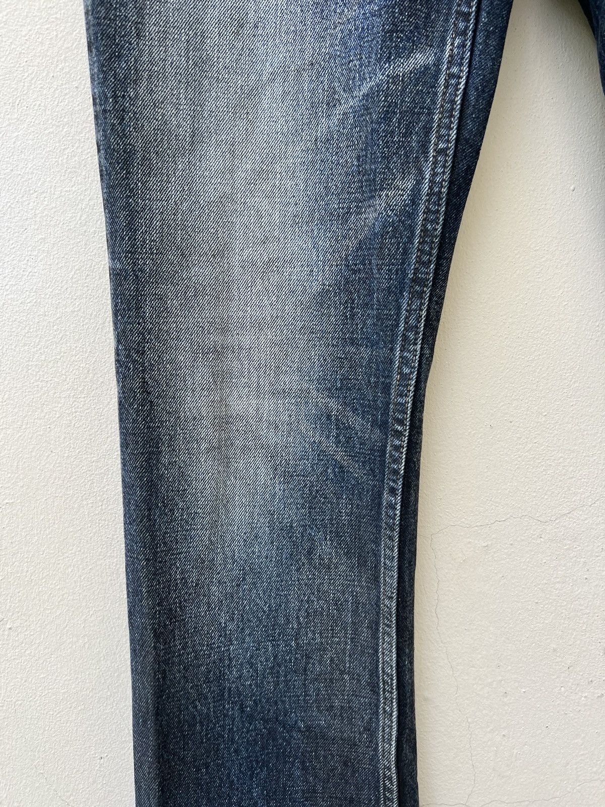 Shellac Shellac Shade Japan Waxed Denim Flare Jeans Size US 30 / EU 46 - 8 Thumbnail