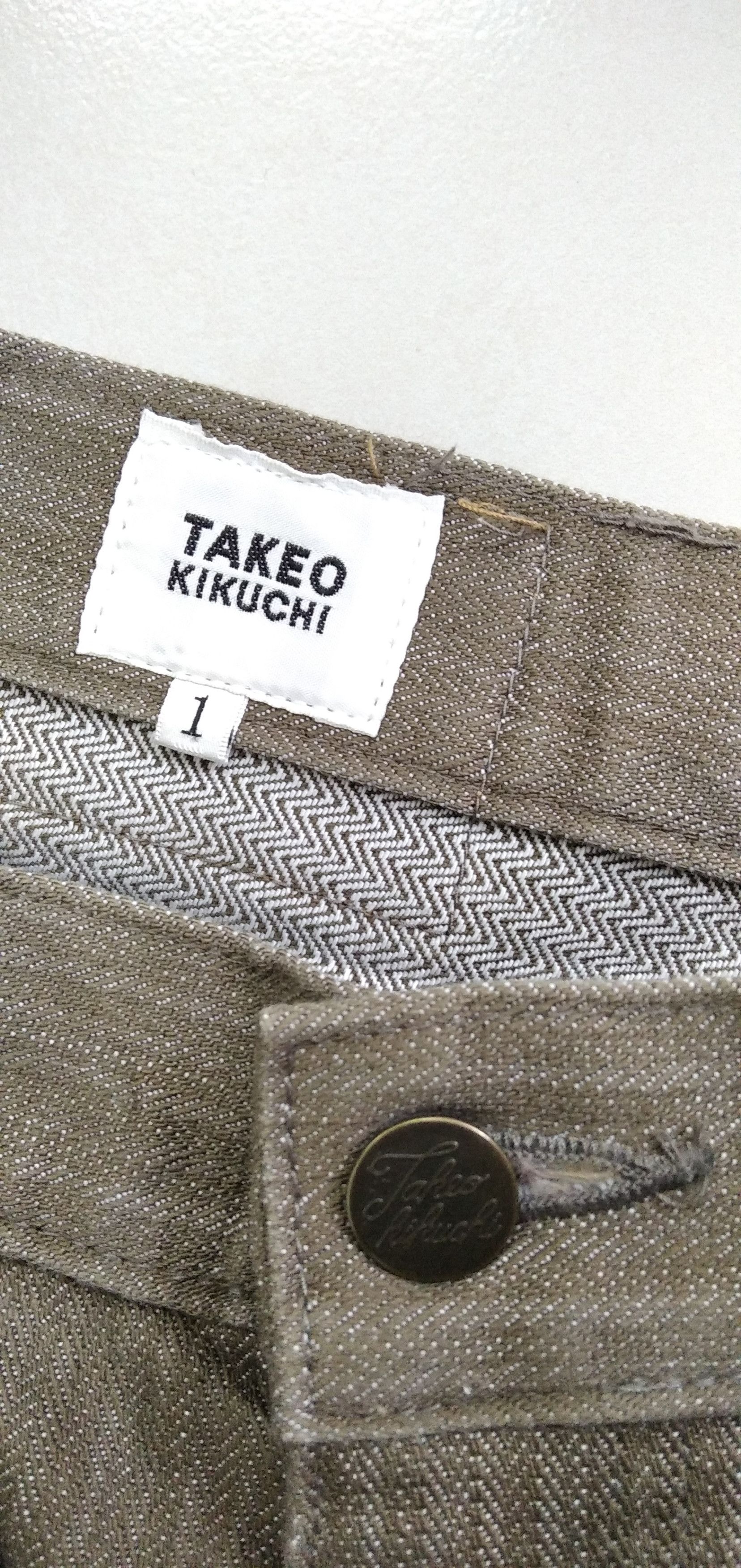Japanese Brand × Takeo Kikuchi × Vintage Vintage Japanese Brand Takeo kikuchi Denim Size US 29 - 4 Thumbnail
