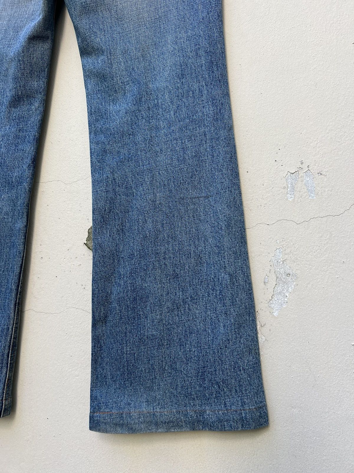 Japanese Brand Vintage Body Butter Japan Light Blue Denim Flare Jeans Size US 31 - 19 Thumbnail