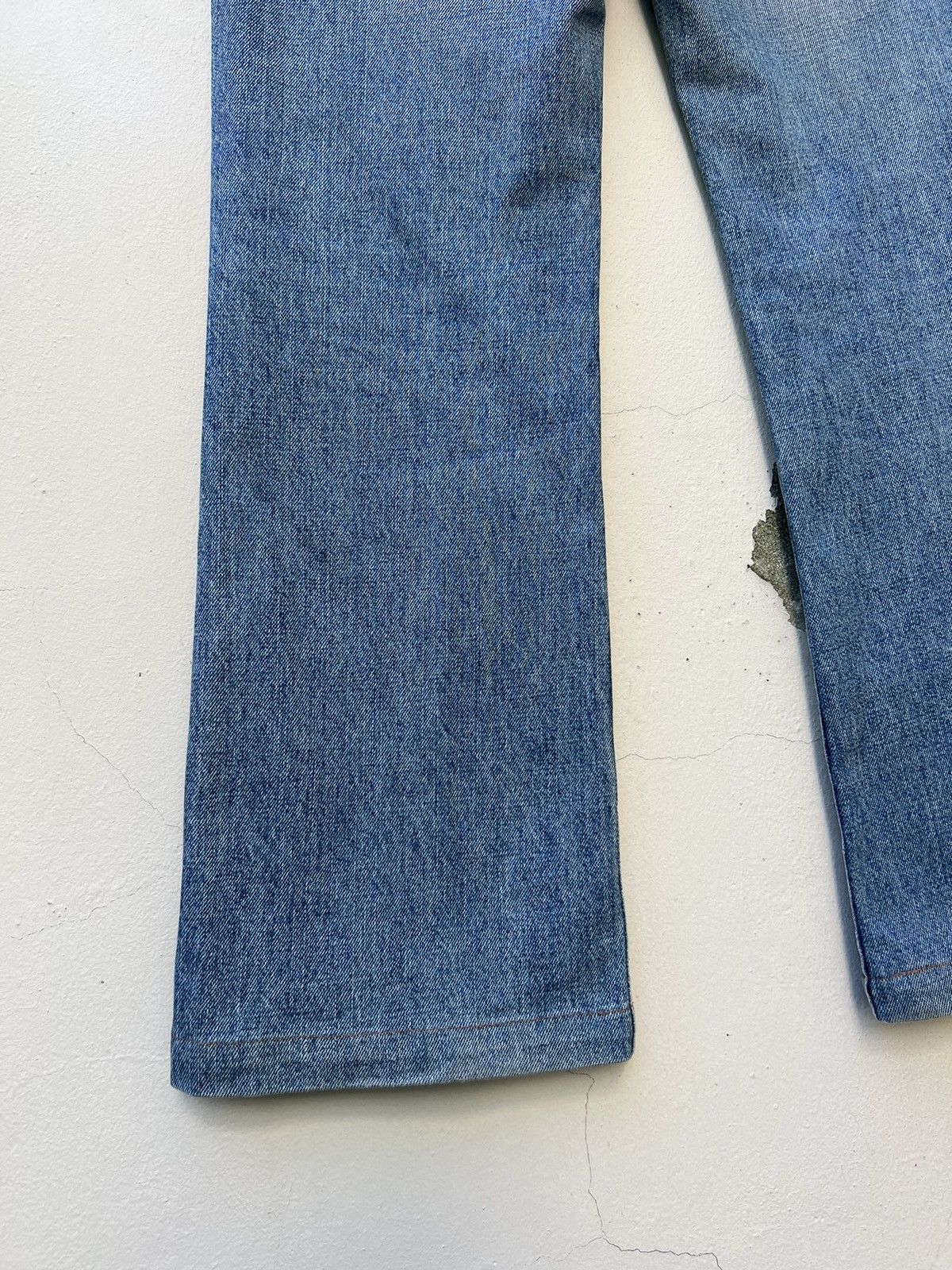 Japanese Brand Vintage Body Butter Japan Light Blue Denim Flare Jeans Size US 31 - 16 Thumbnail