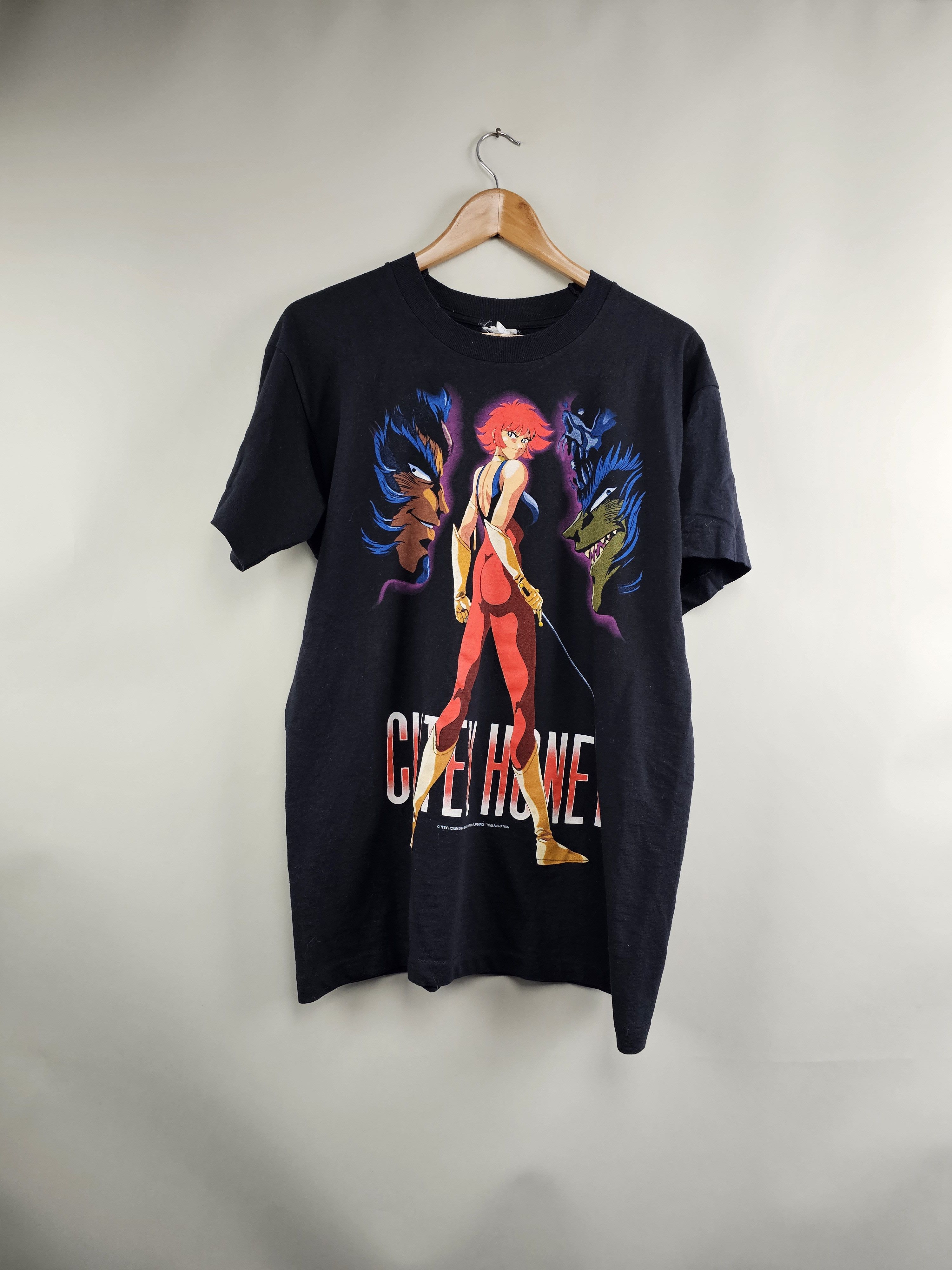 Anime × Vintage 1998 Cutey Honey 90s Vintage Anime Tee Size US M / EU 48-50 / 2 - 7 Thumbnail