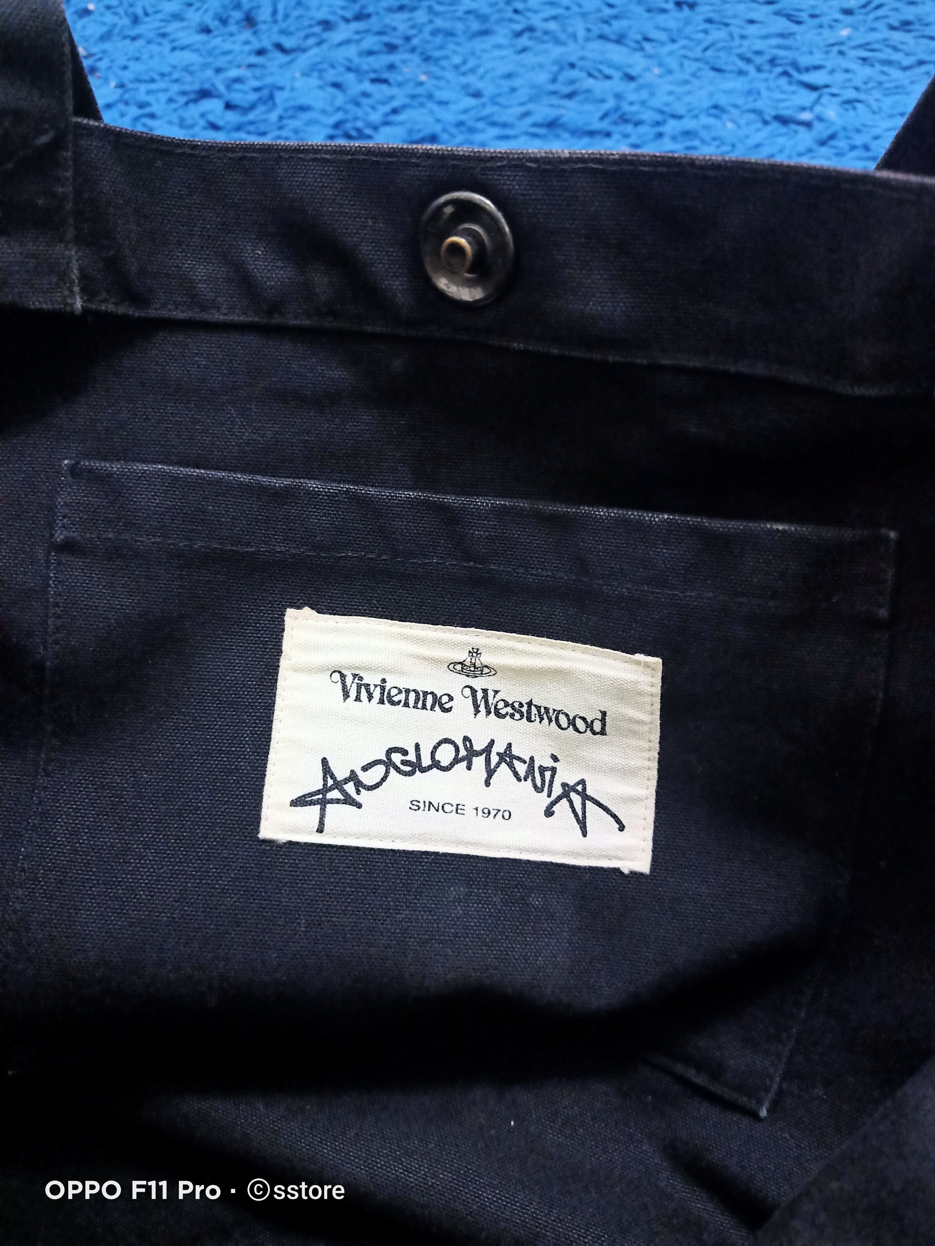 Designer Vivienne Westwood Anglomania Canvas Tote Bag Size ONE SIZE - 11 Thumbnail
