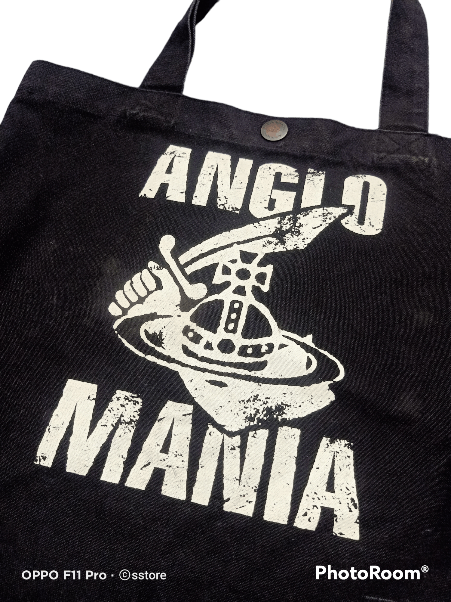Designer Vivienne Westwood Anglomania Canvas Tote Bag Size ONE SIZE - 10 Thumbnail