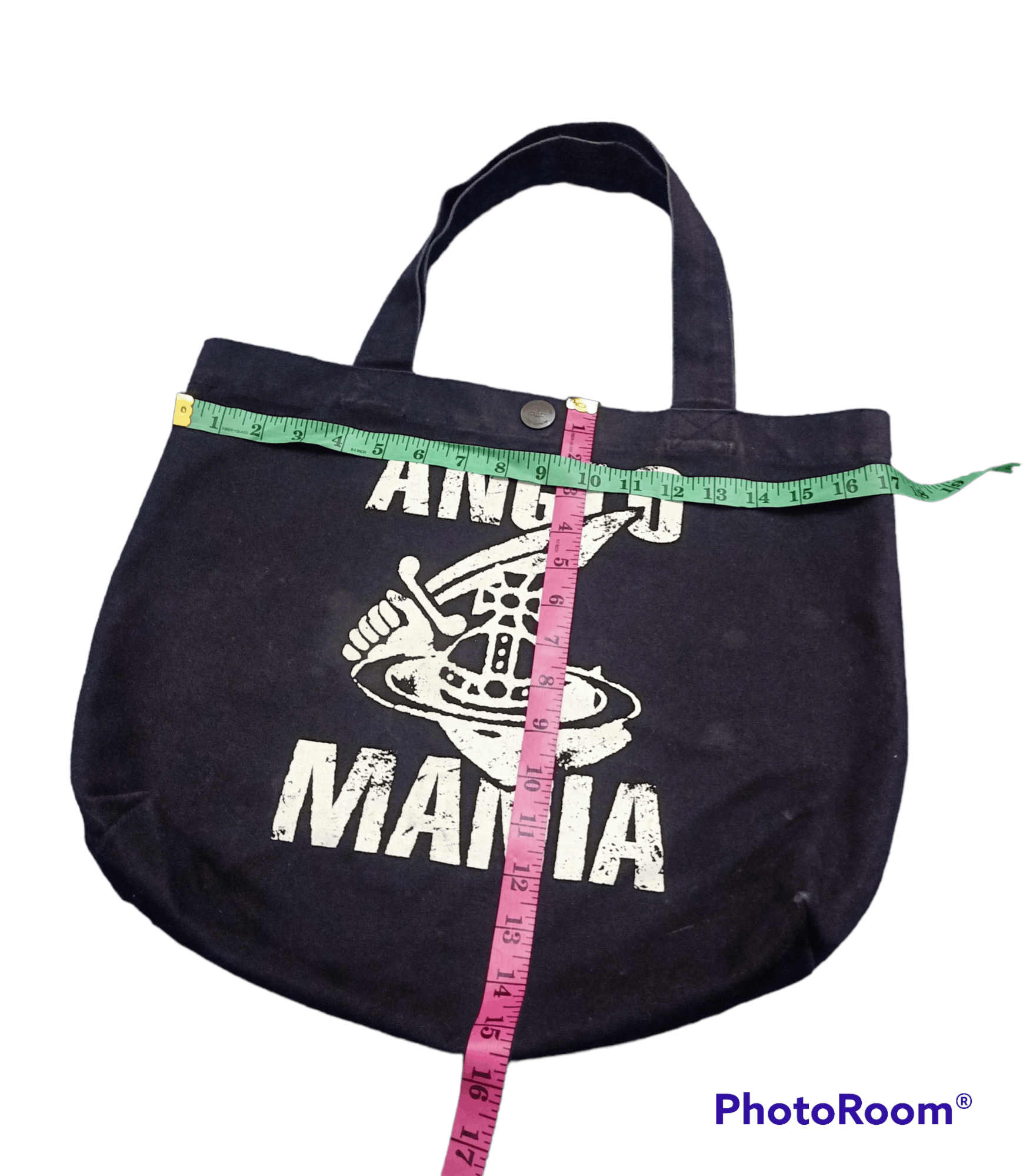 Designer Vivienne Westwood Anglomania Canvas Tote Bag Size ONE SIZE - 8 Thumbnail