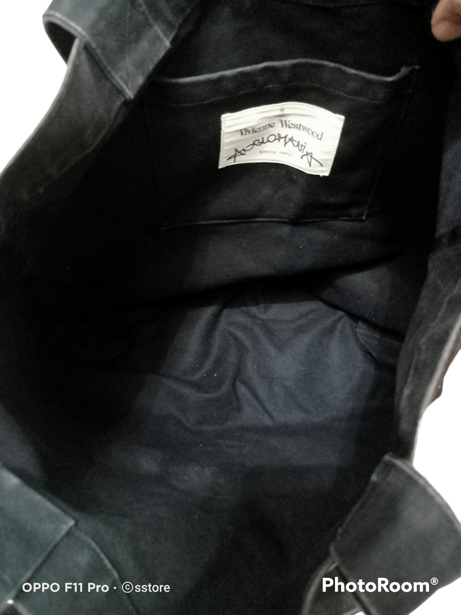 Designer Vivienne Westwood Anglomania Canvas Tote Bag Size ONE SIZE - 5 Thumbnail