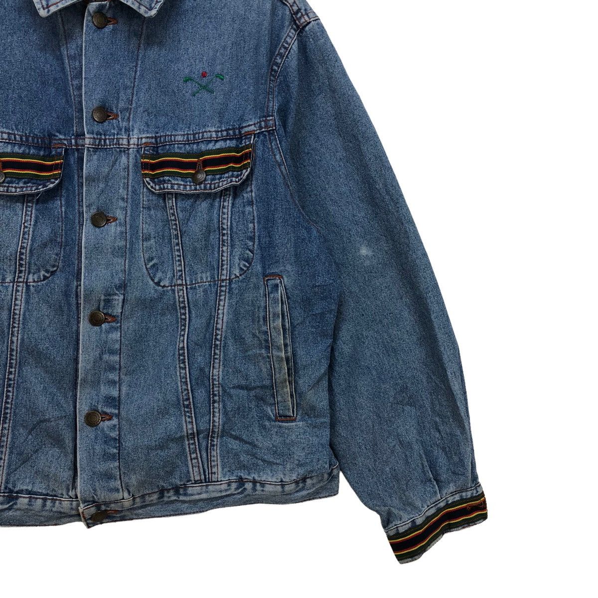 Japanese Brand 🔥Schion Denim Jacket Made In Italy Size US L / EU 52-54 / 3 - 4 Thumbnail