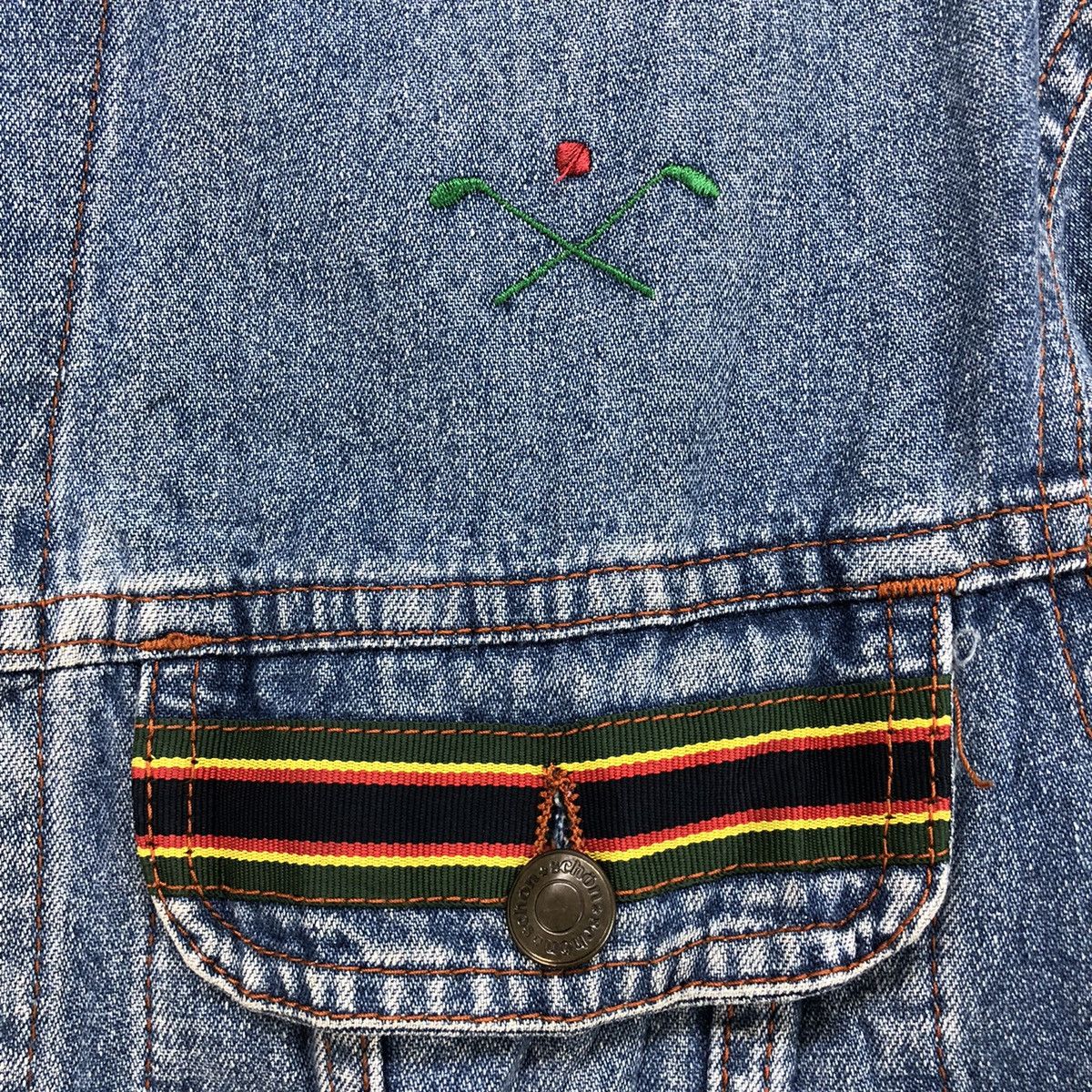 Japanese Brand 🔥Schion Denim Jacket Made In Italy Size US L / EU 52-54 / 3 - 8 Thumbnail