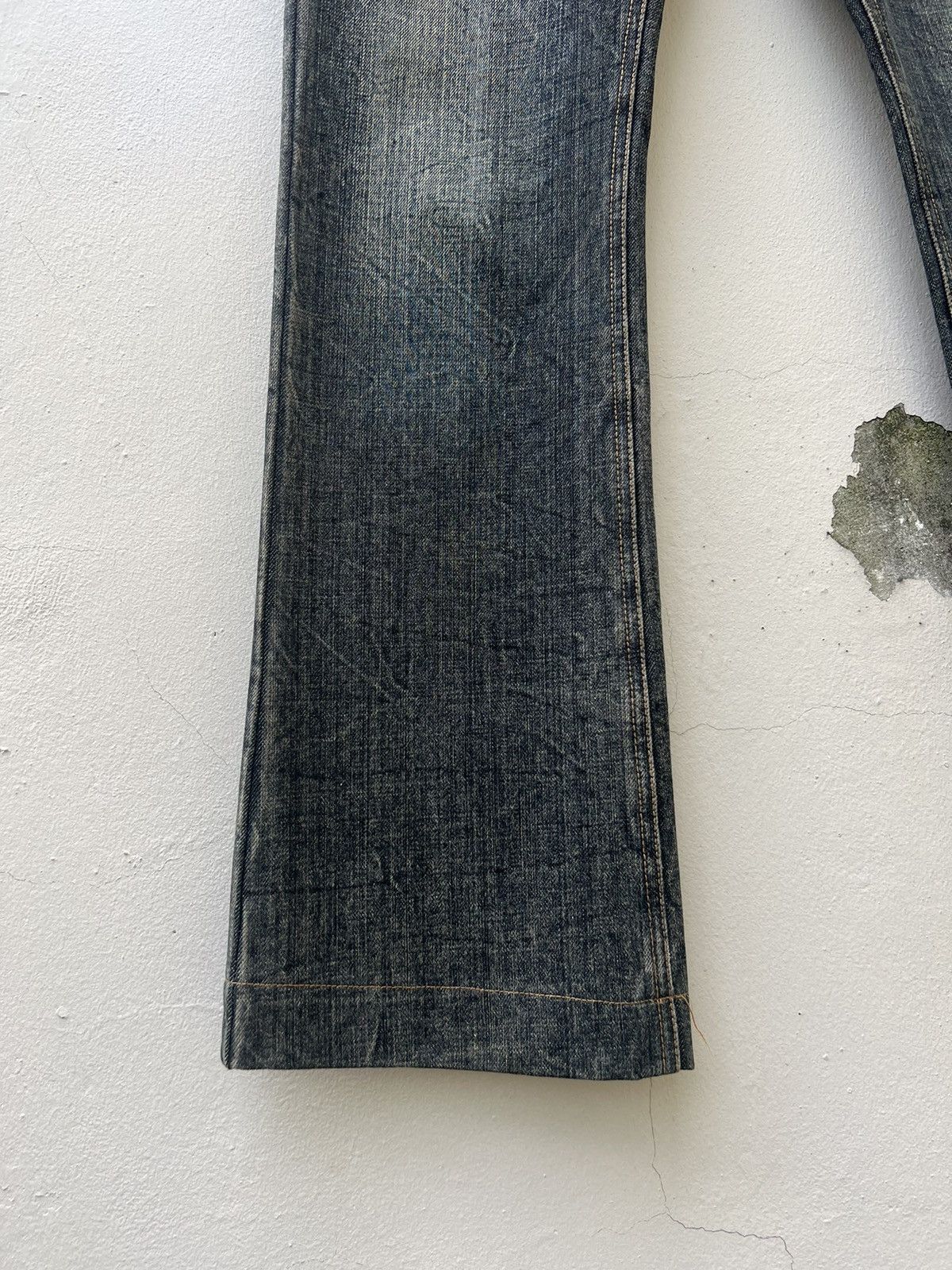 Vintage Vintage Taka:Q Japan Faded Denim Flare Jeans Size US 29 - 9 Thumbnail