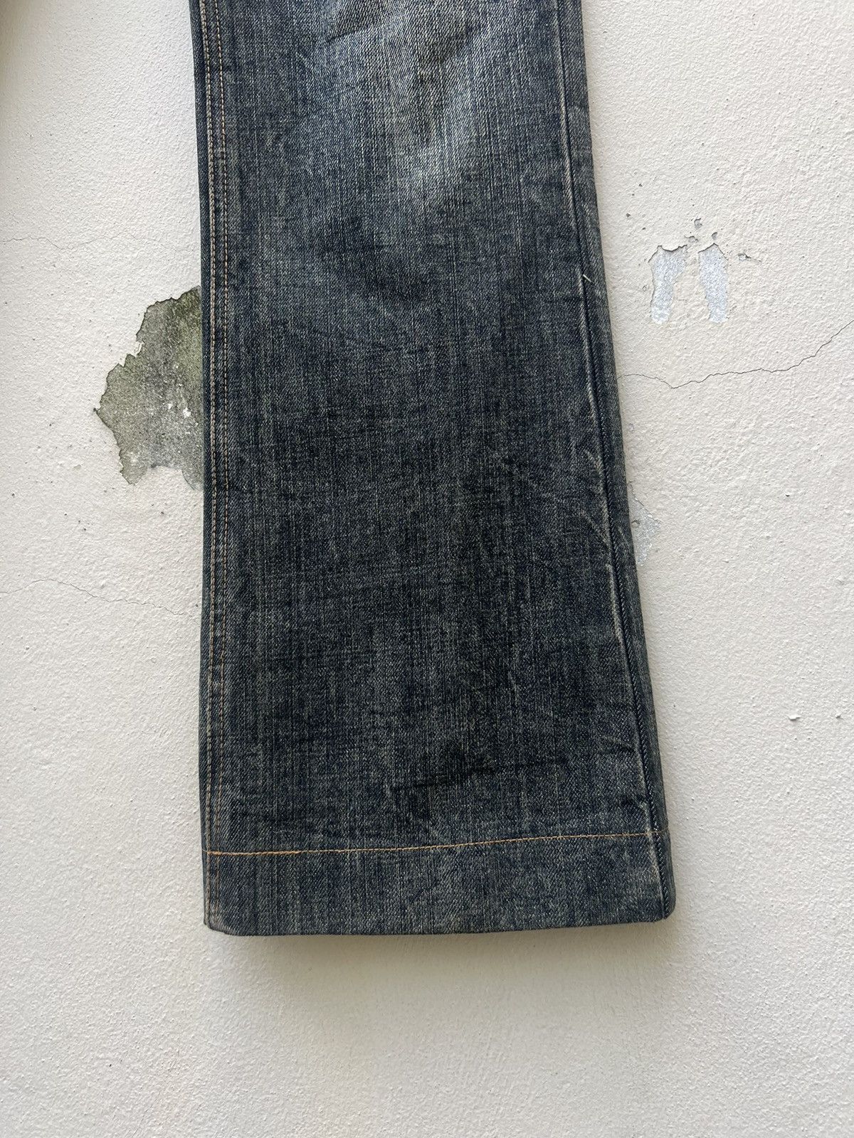 Vintage Vintage Taka:Q Japan Faded Denim Flare Jeans Size US 29 - 12 Thumbnail