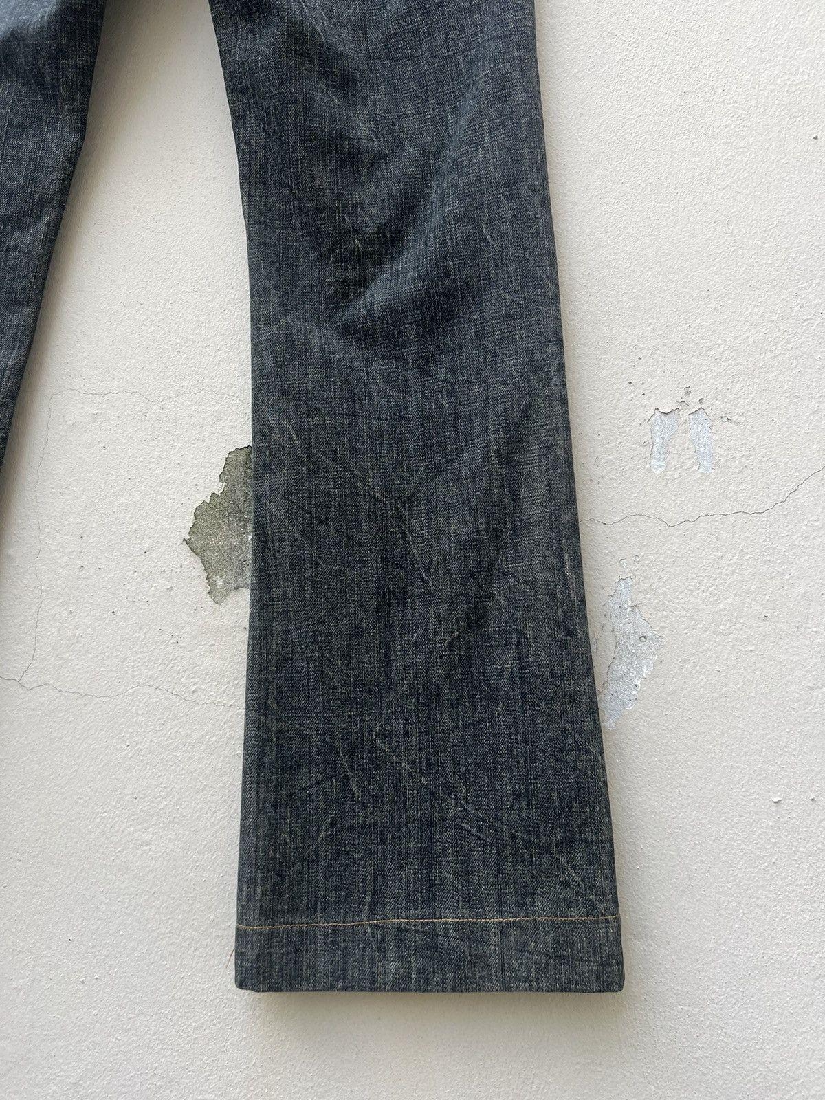 Vintage Vintage Taka:Q Japan Faded Denim Flare Jeans Size US 29 - 17 Thumbnail