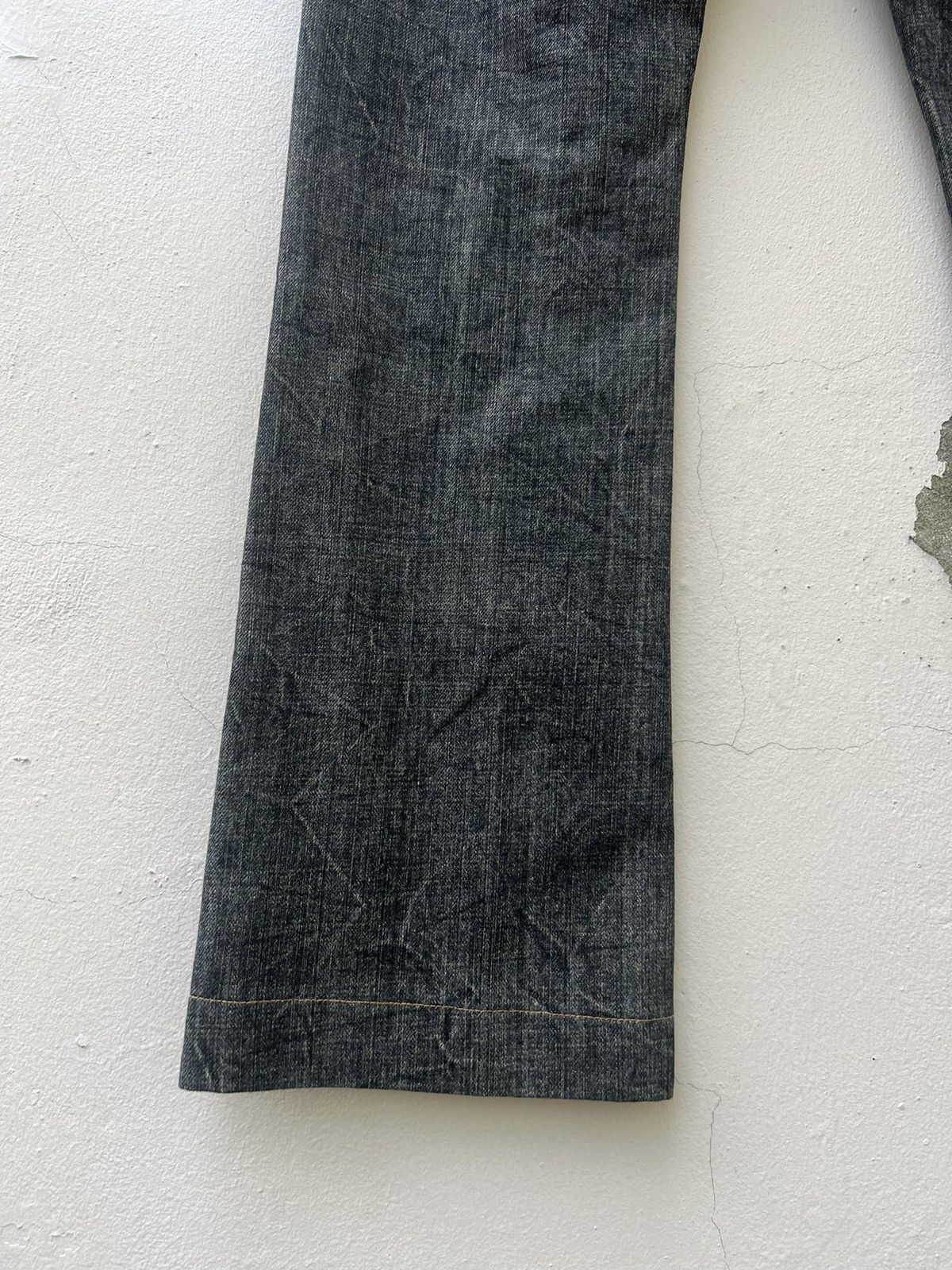 Vintage Vintage Taka:Q Japan Faded Denim Flare Jeans Size US 29 - 15 Thumbnail