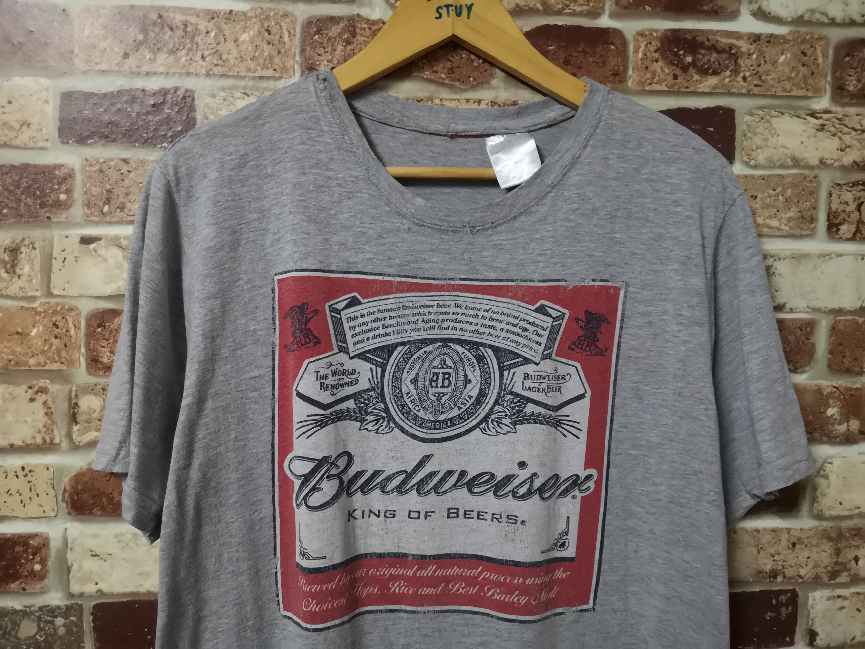 Budweiser × Vintage Budweiser Tee Size US M / EU 48-50 / 2 - 2 Thumbnail