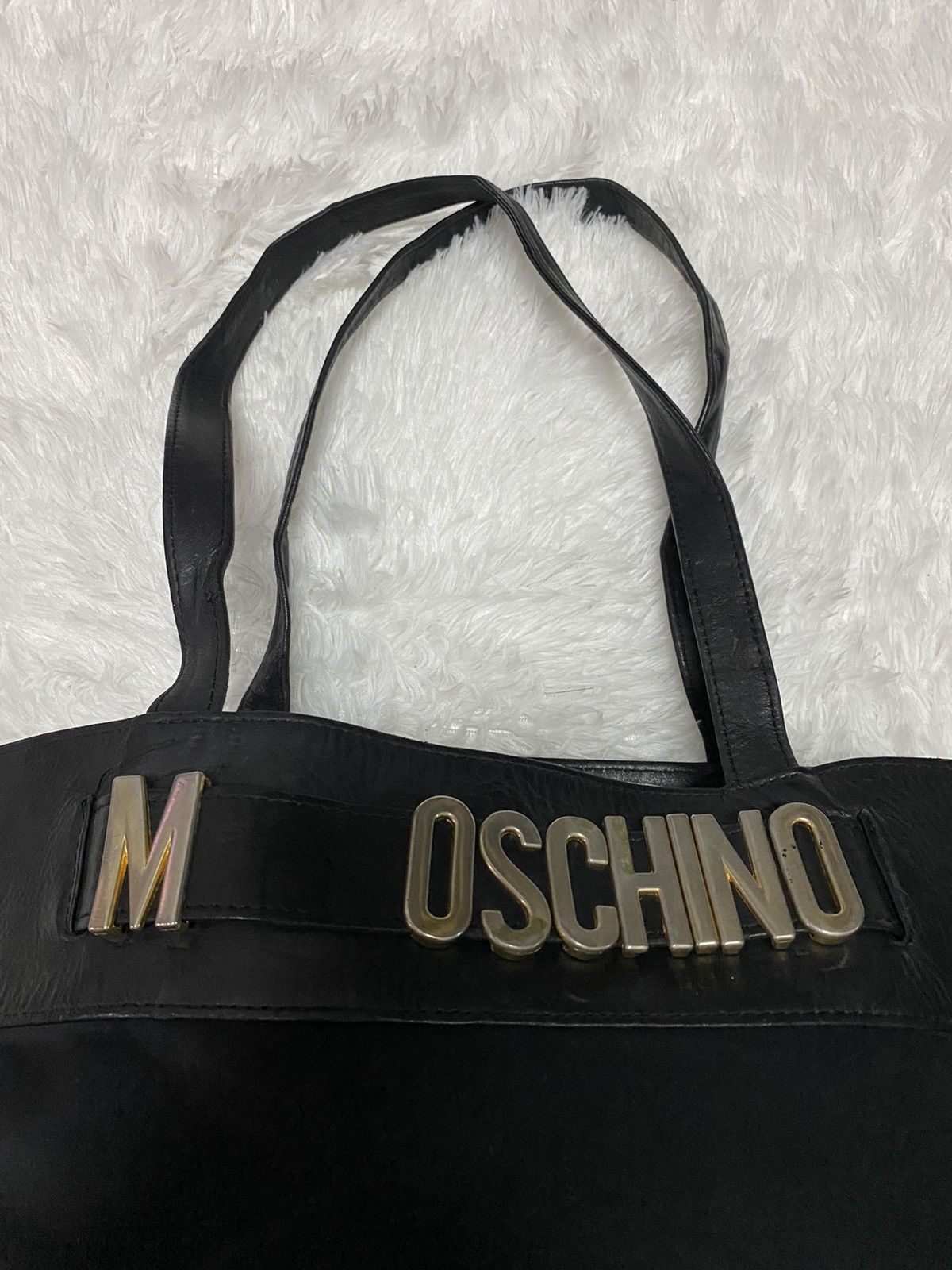 Moschino Moschino Black Tote Bag Size ONE SIZE - 3 Thumbnail