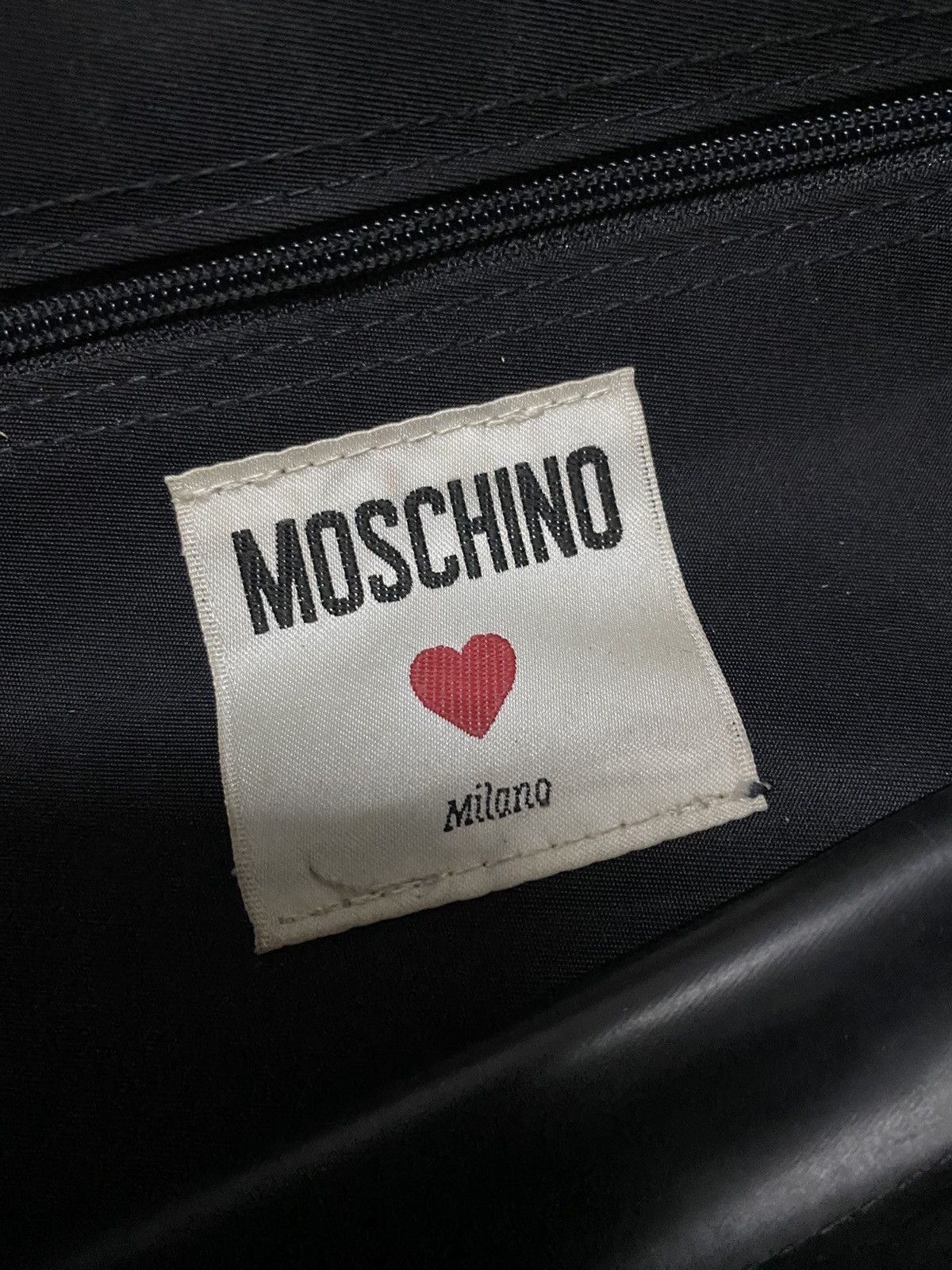 Moschino Moschino Black Tote Bag Size ONE SIZE - 9 Thumbnail