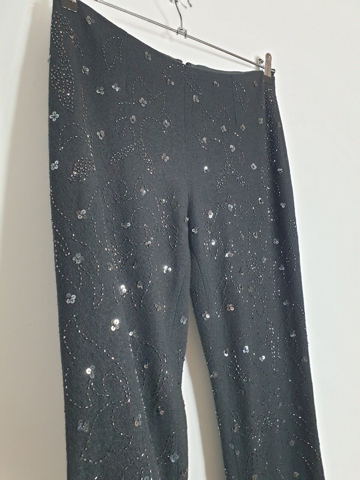 Dolce & Gabbana Dolce & Gabbana Pants Beads\Sequins Handmade Wool Size 46 Size 32" / US 10 / IT 46 - 18 Thumbnail