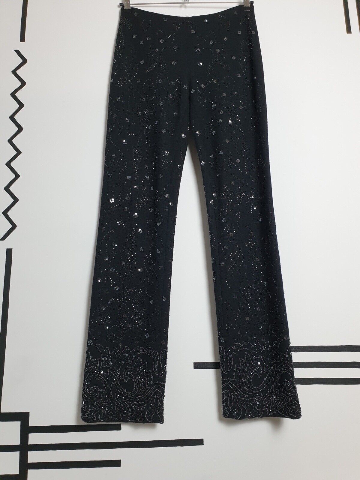 Dolce & Gabbana Dolce & Gabbana Pants Beads\Sequins Handmade Wool Size 46 Size 32" / US 10 / IT 46 - 9 Thumbnail