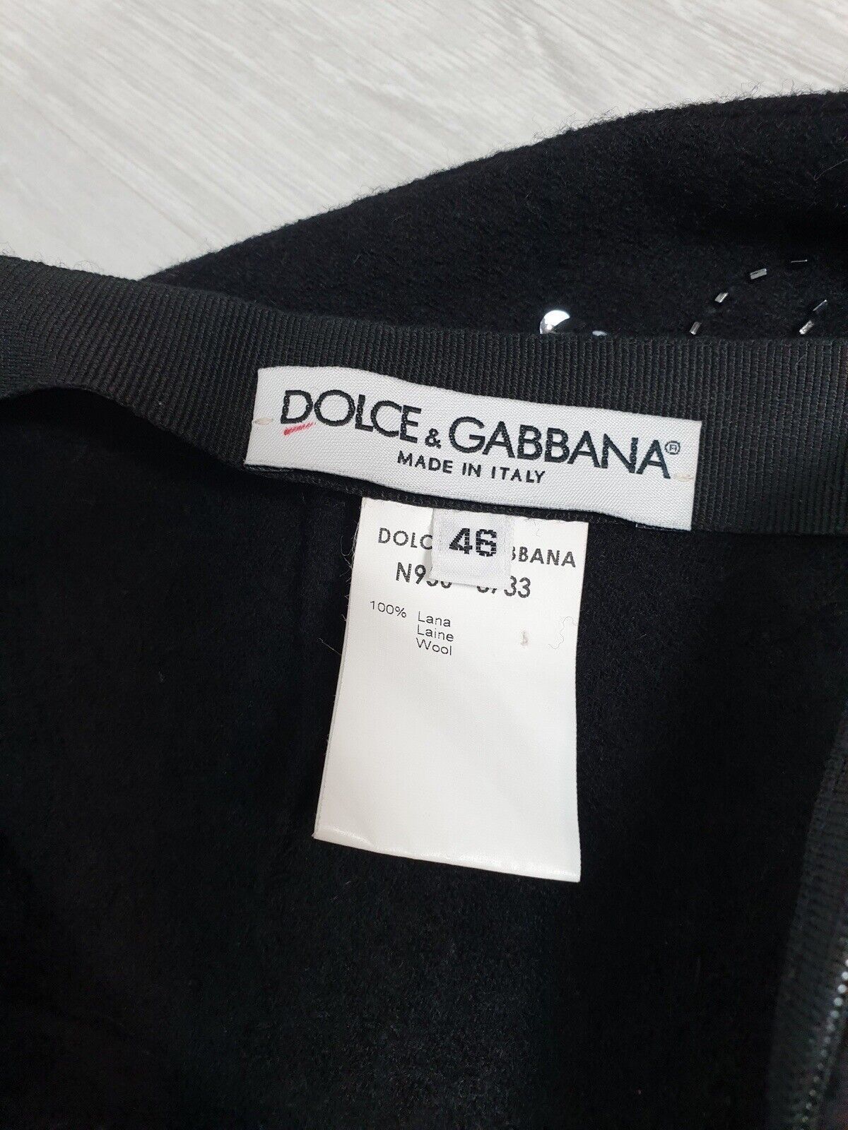 Dolce & Gabbana Dolce & Gabbana Pants Beads\Sequins Handmade Wool Size 46 Size 32" / US 10 / IT 46 - 12 Thumbnail