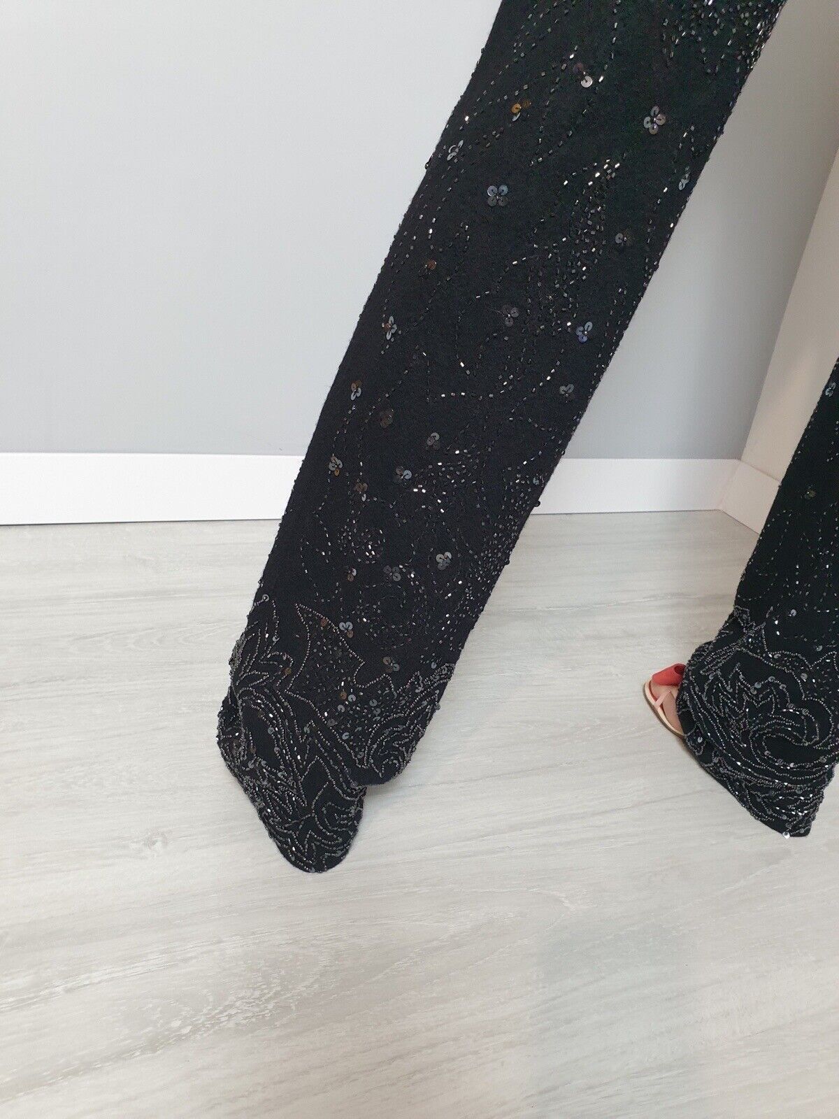 Dolce & Gabbana Dolce & Gabbana Pants Beads\Sequins Handmade Wool Size 46 Size 32" / US 10 / IT 46 - 7 Thumbnail