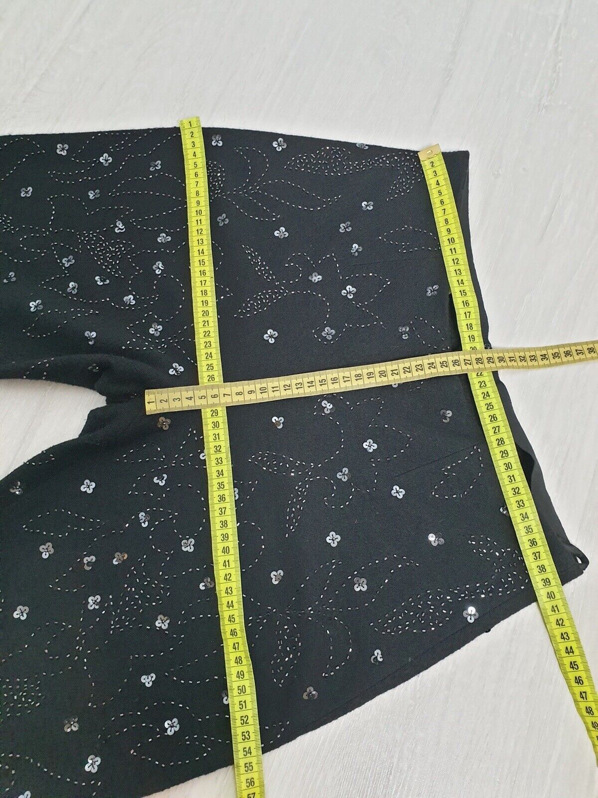 Dolce & Gabbana Dolce & Gabbana Pants Beads\Sequins Handmade Wool Size 46 Size 32" / US 10 / IT 46 - 14 Thumbnail