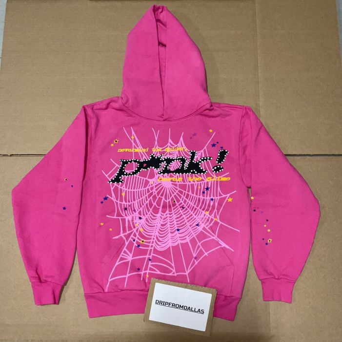 Spider Worldwide Spider Worldwide P*NK Hoodie Pink (Medium) | Grailed