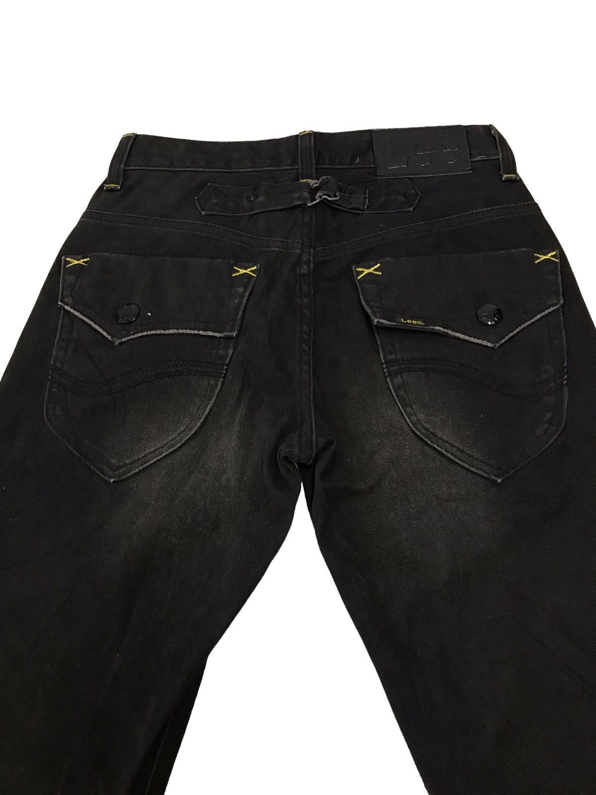Hysteric Glamour Flare Jeans 🔥 Vintage Lee Buckle Back Boot Cut Denim Size US 27 - 21 Thumbnail