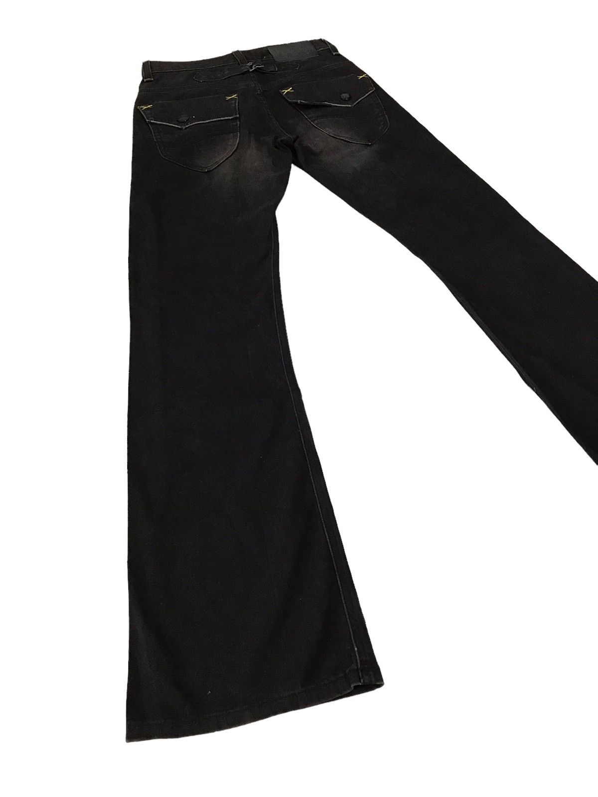 Hysteric Glamour Flare Jeans 🔥 Vintage Lee Buckle Back Boot Cut Denim Size US 27 - 13 Thumbnail