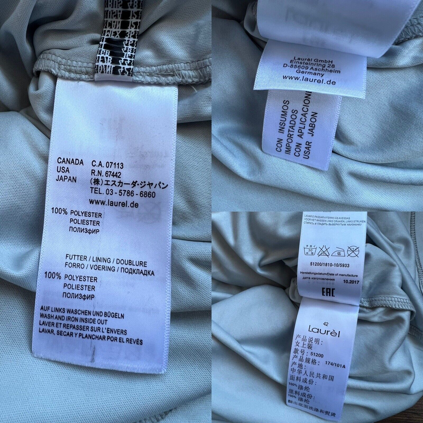 Laurel Laurel Ladies T-Shirt Top Size US 12 It 48 GB 16 Size XL / US 12-14 / IT 48-50 - 12 Thumbnail