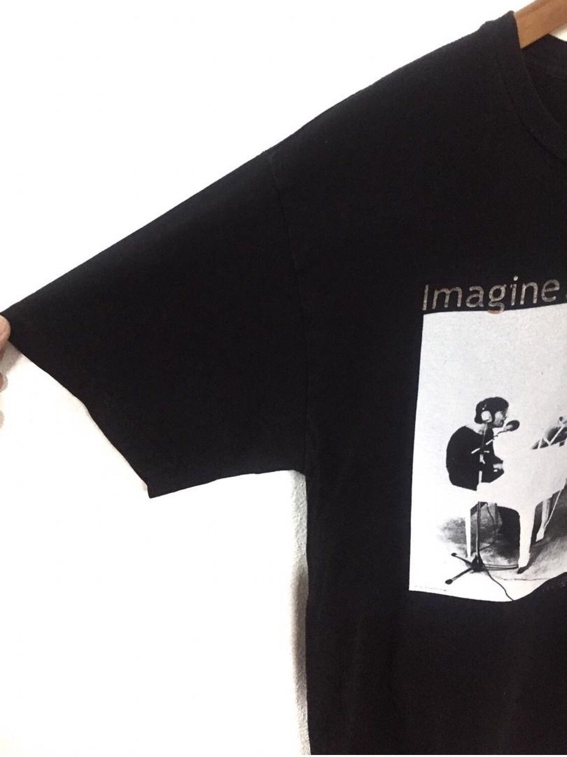 Band Tees John Lennon Imagine all the people living life in peace Size US M / EU 48-50 / 2 - 4 Thumbnail