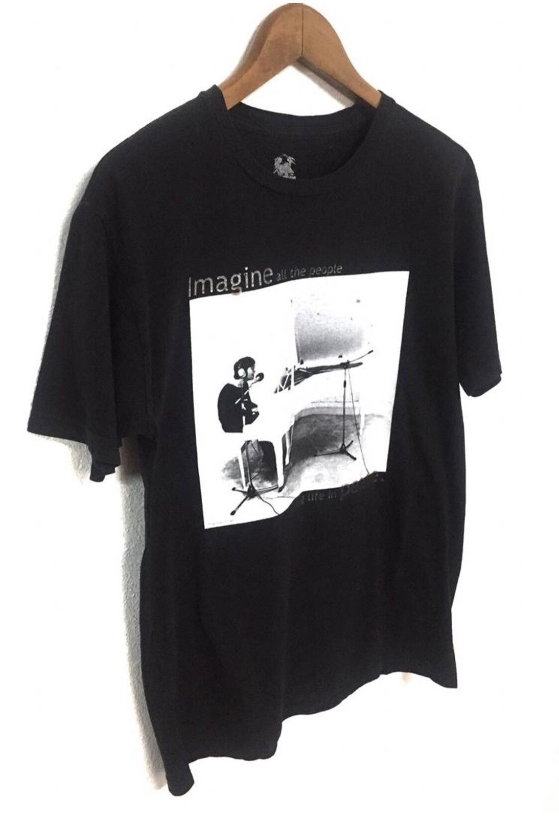 Band Tees John Lennon Imagine all the people living life in peace Size US M / EU 48-50 / 2 - 2 Thumbnail