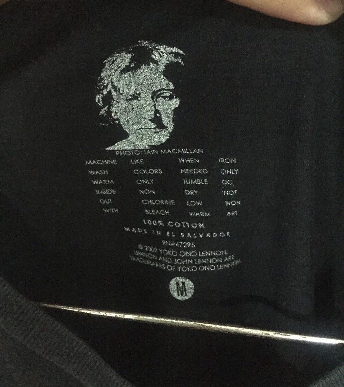 Band Tees John Lennon Imagine all the people living life in peace Size US M / EU 48-50 / 2 - 8 Thumbnail