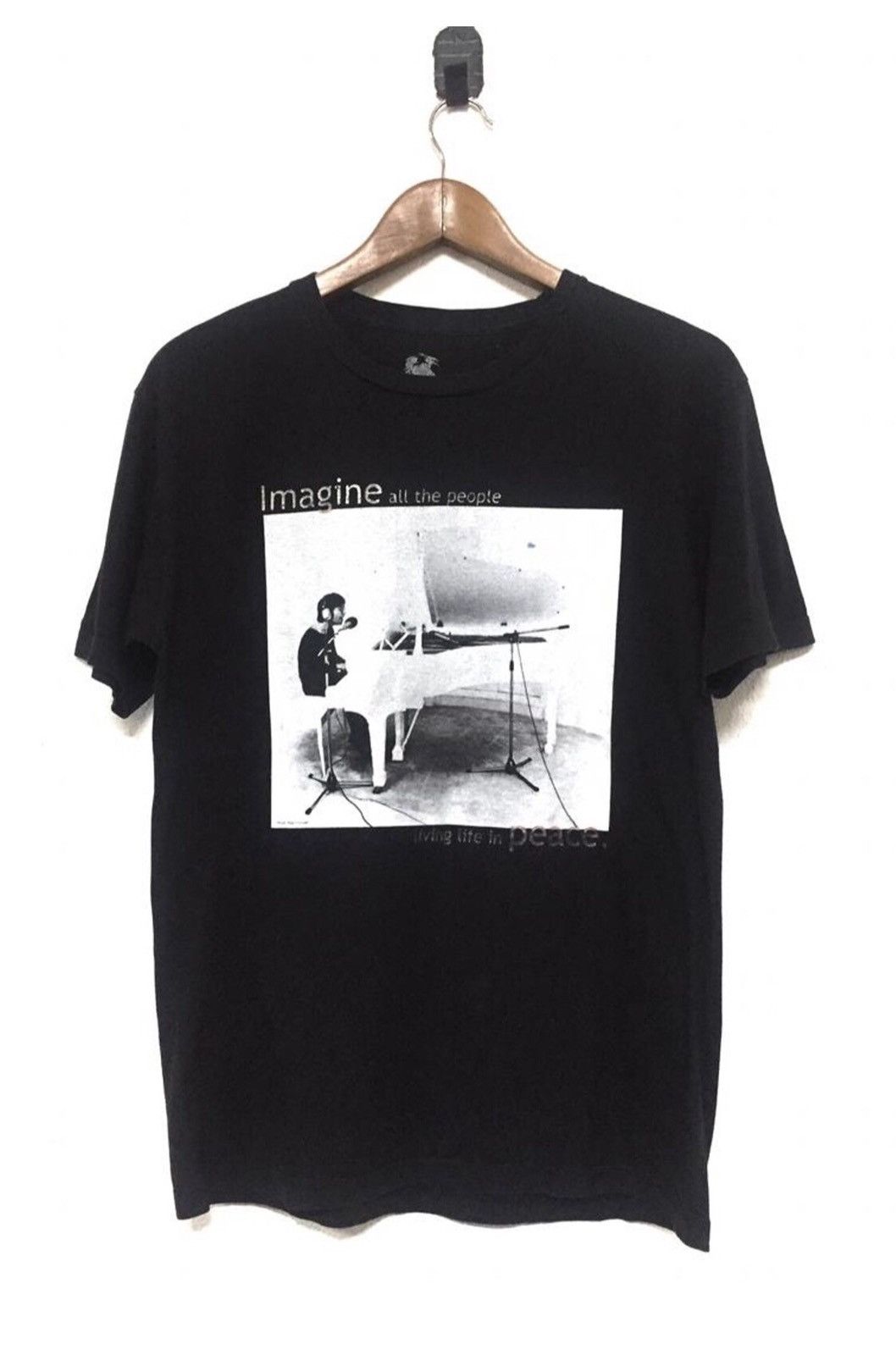 Band Tees John Lennon Imagine all the people living life in peace Size US M / EU 48-50 / 2 - 1 Thumbnail