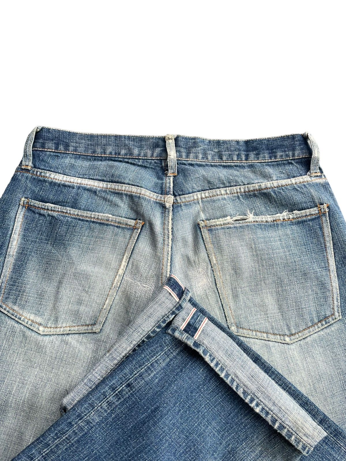 Global Work Global Work Selvedge Distresed & Rework Denim Size US 32 / EU 48 - 13 Thumbnail