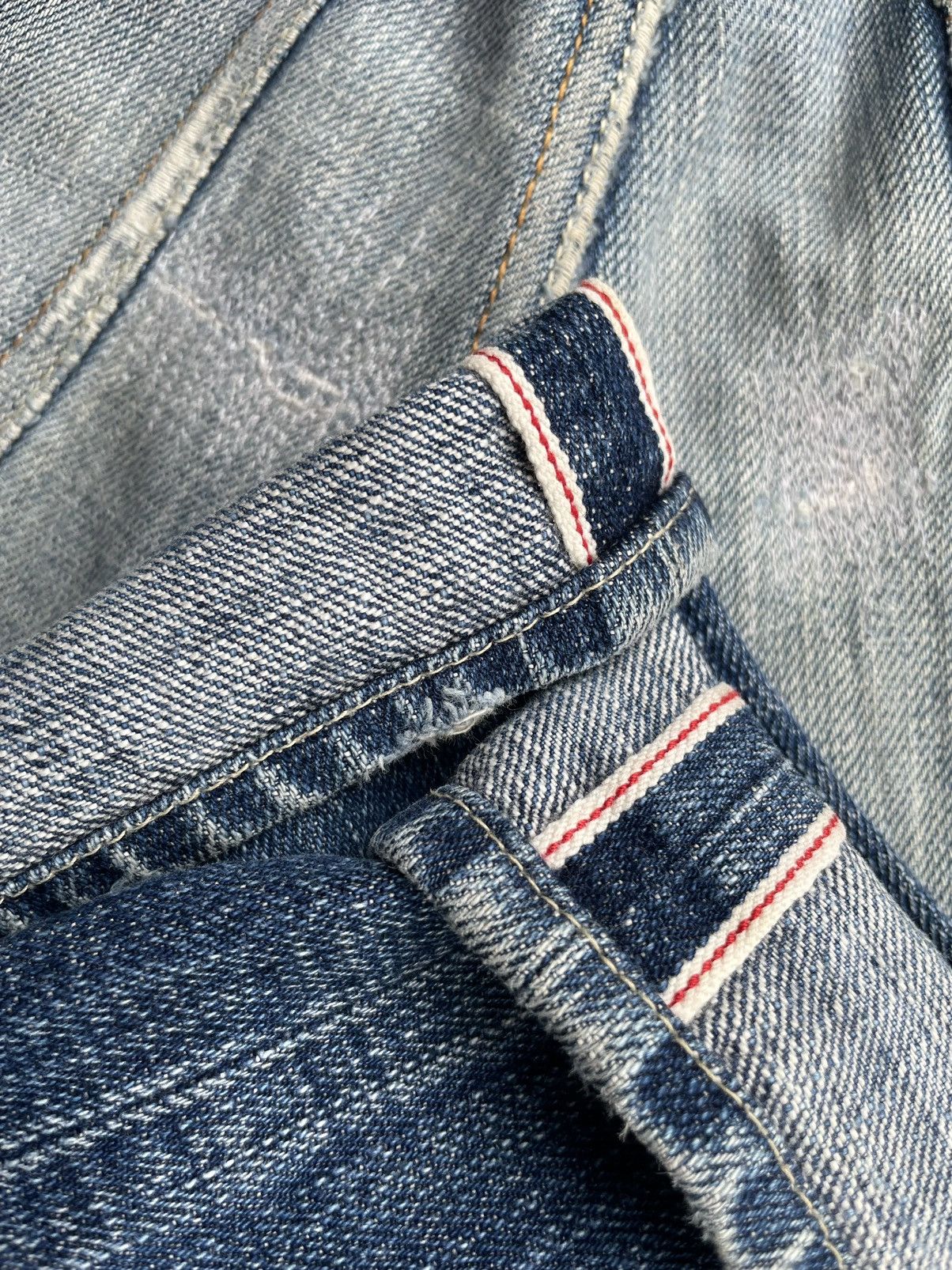 Global Work Global Work Selvedge Distresed & Rework Denim Size US 32 / EU 48 - 14 Thumbnail