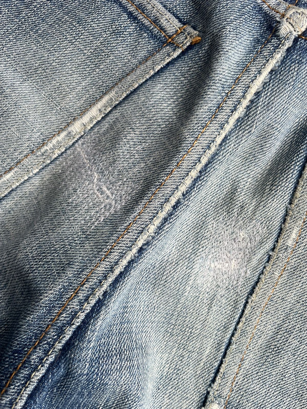 Global Work Global Work Selvedge Distresed & Rework Denim Size US 32 / EU 48 - 16 Thumbnail