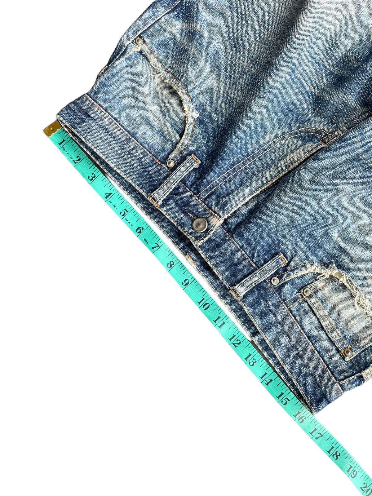 Global Work Global Work Selvedge Distresed & Rework Denim Size US 32 / EU 48 - 21 Thumbnail