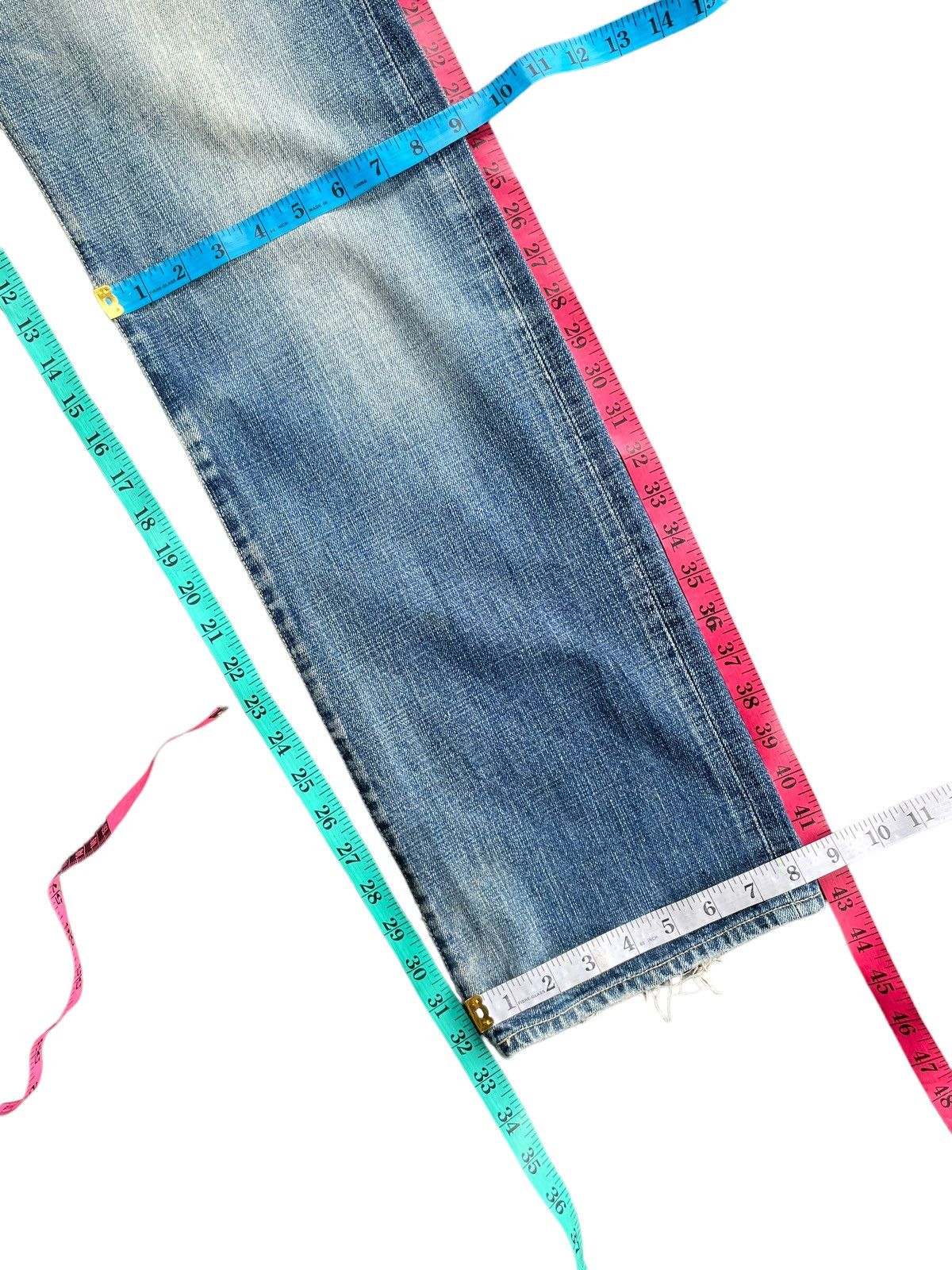 Global Work Global Work Selvedge Distresed & Rework Denim Size US 32 / EU 48 - 22 Thumbnail