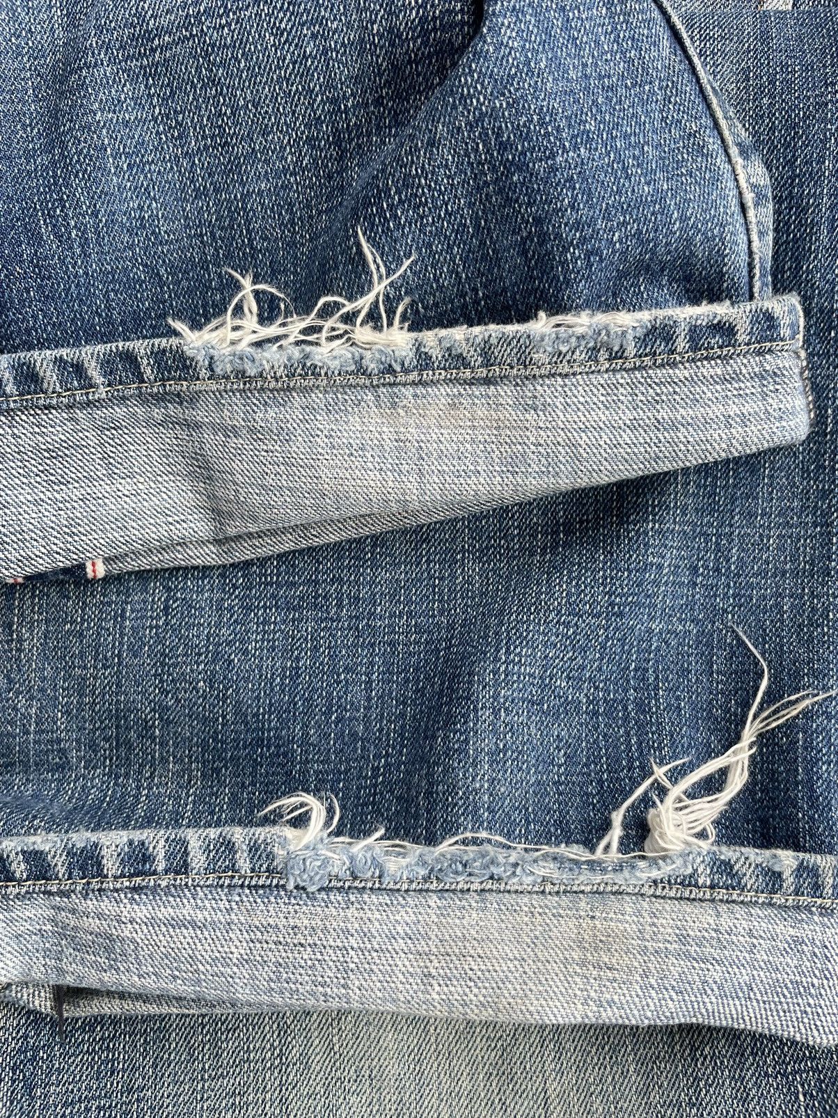 Global Work Global Work Selvedge Distresed & Rework Denim Size US 32 / EU 48 - 15 Thumbnail