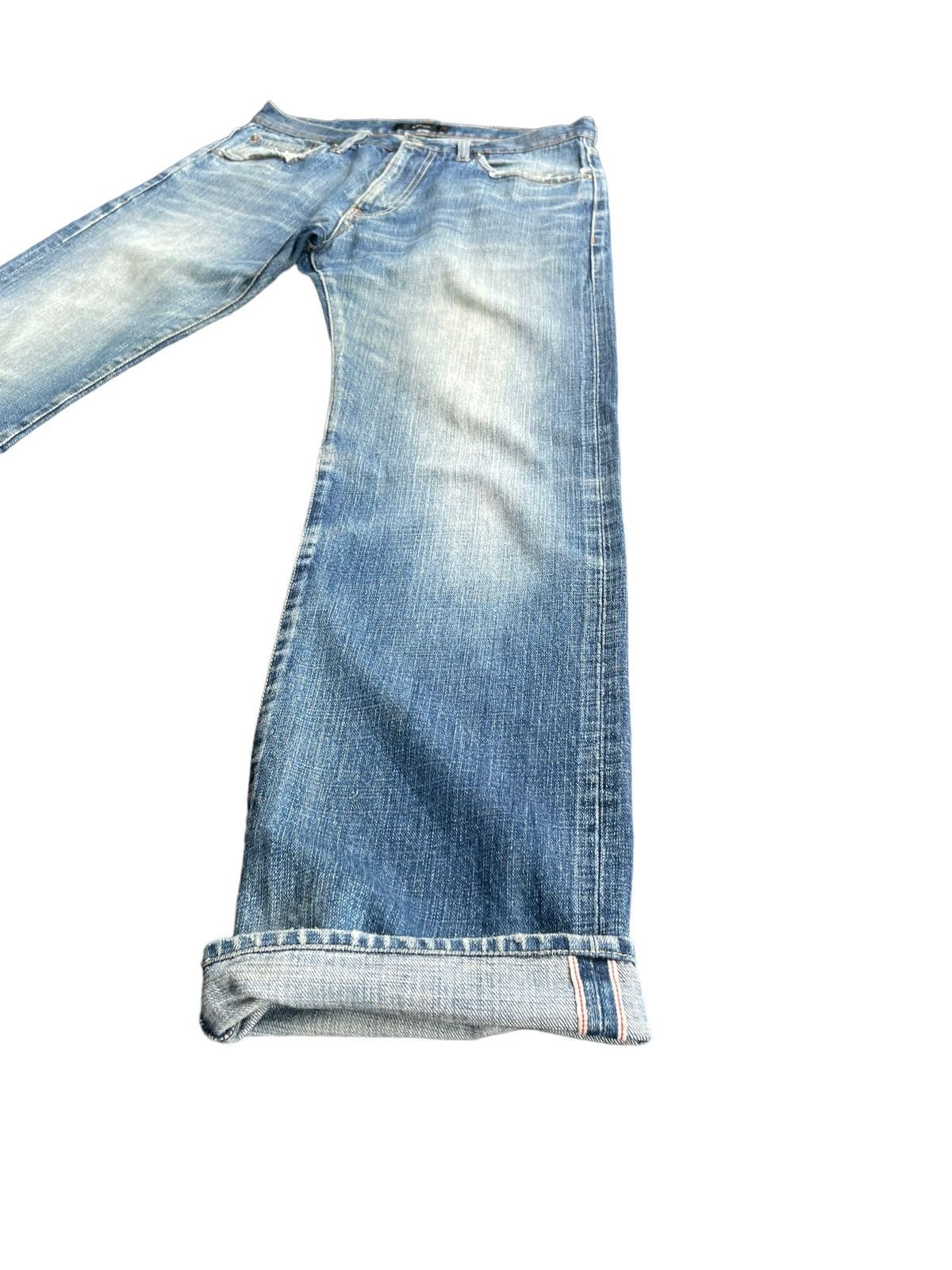 Global Work Global Work Selvedge Distresed & Rework Denim Size US 32 / EU 48 - 2 Thumbnail